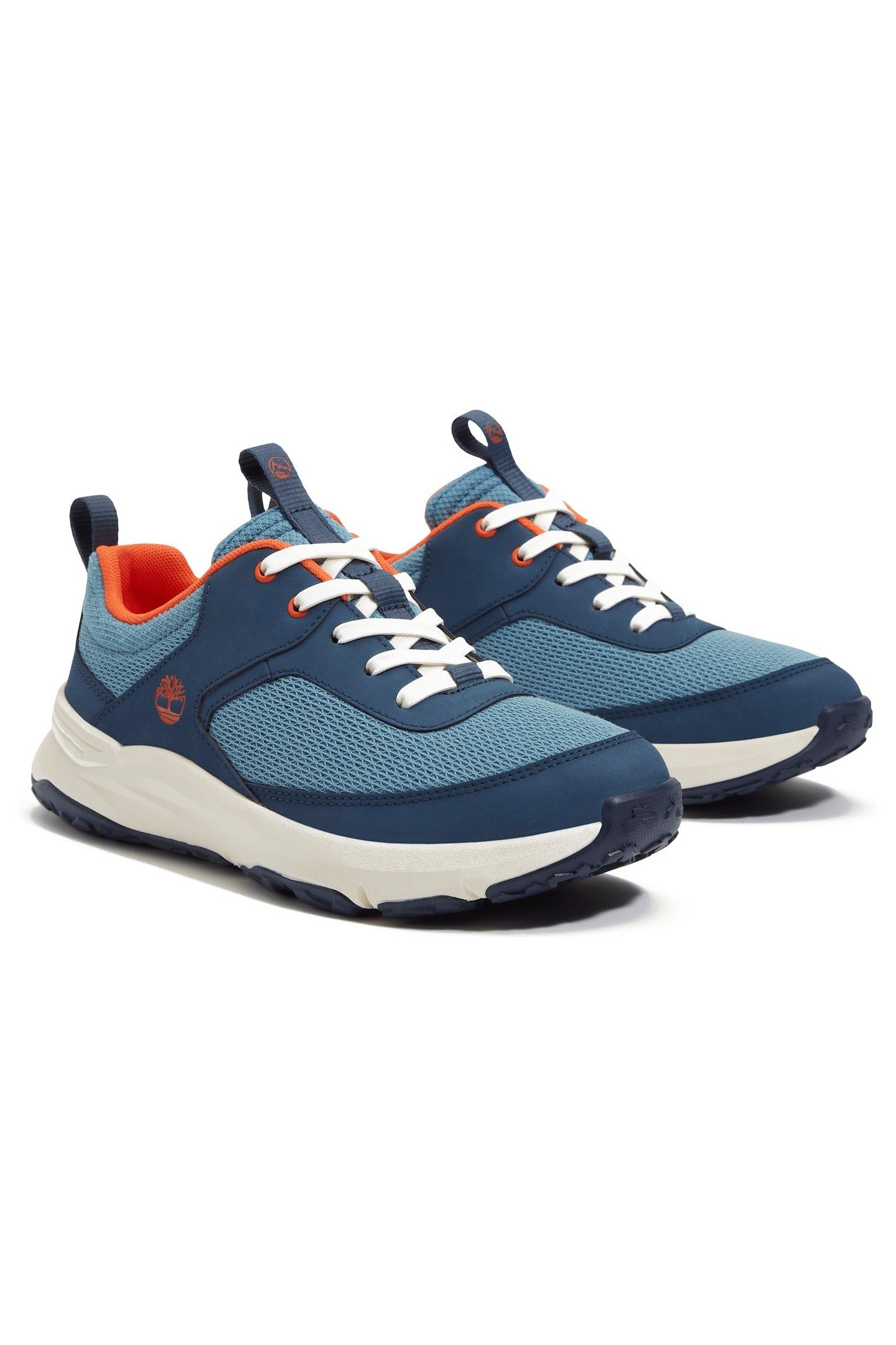 LOW LACE UP SNEAKER MD BLU MESH 3