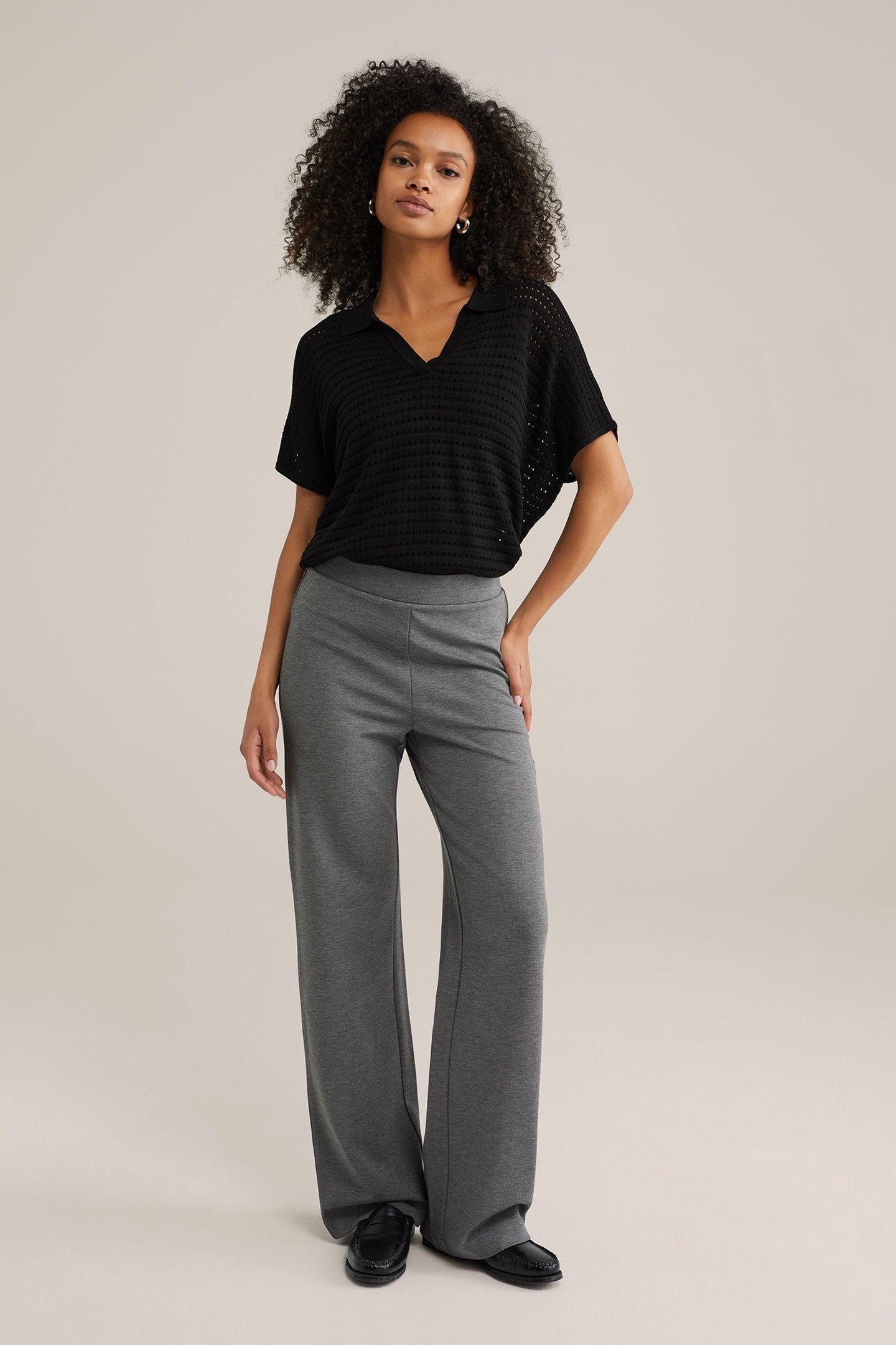 TROUSER BLENDED DARK GREY 2