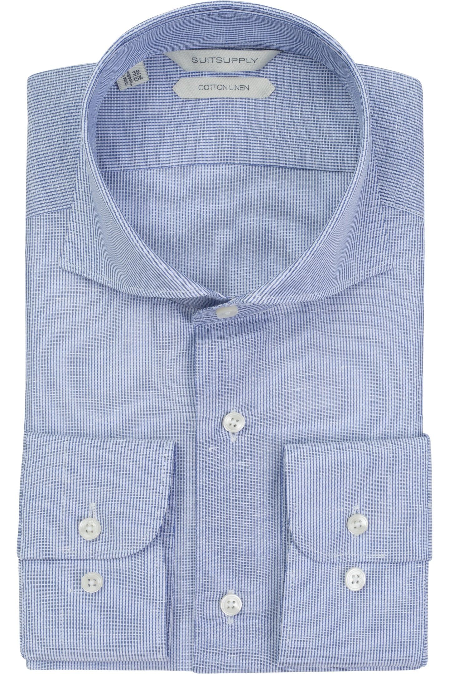 PURPLE LINE CASUAL SHIRTS NAVY 1