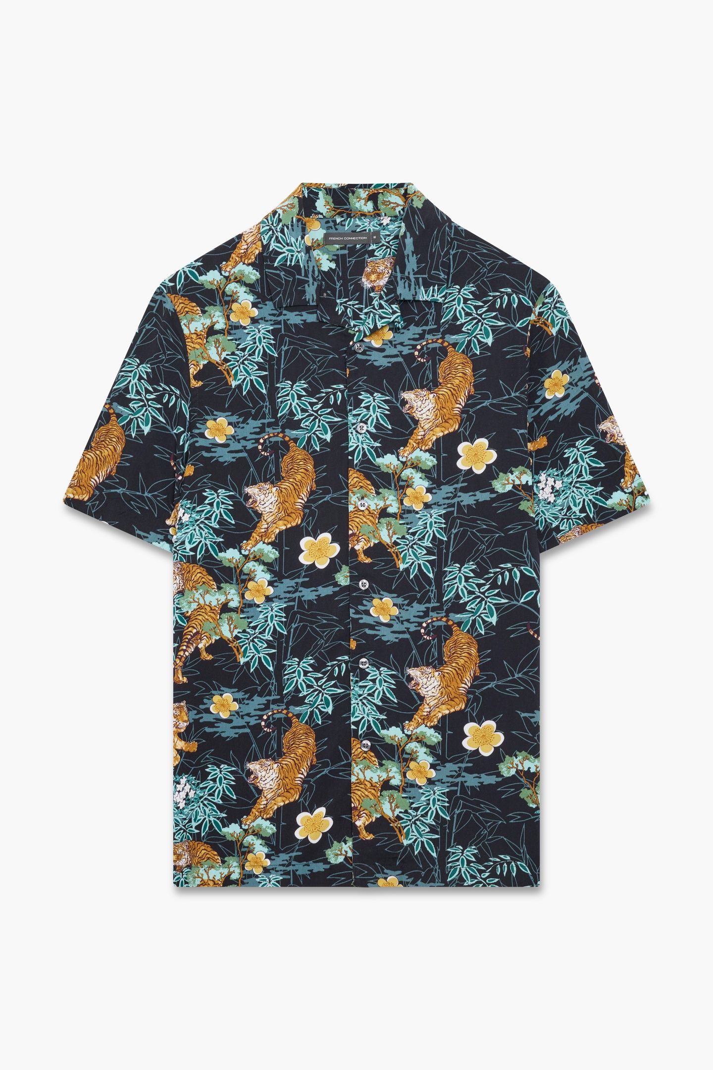 VISCOSE TIGER BAMBOO REVERE SS BLACK 1