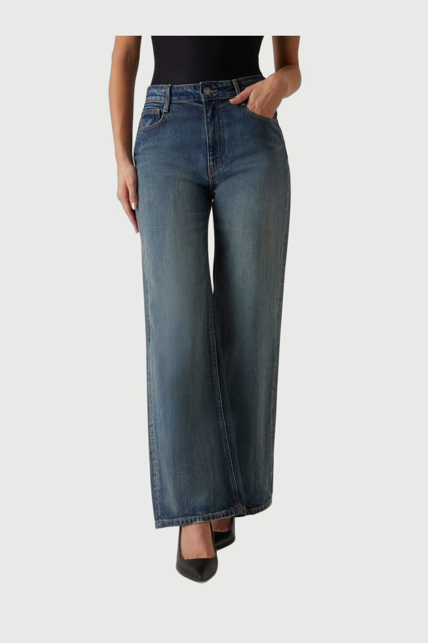 GUESS ECO CLAIR PANT TOKYO GREEN 2