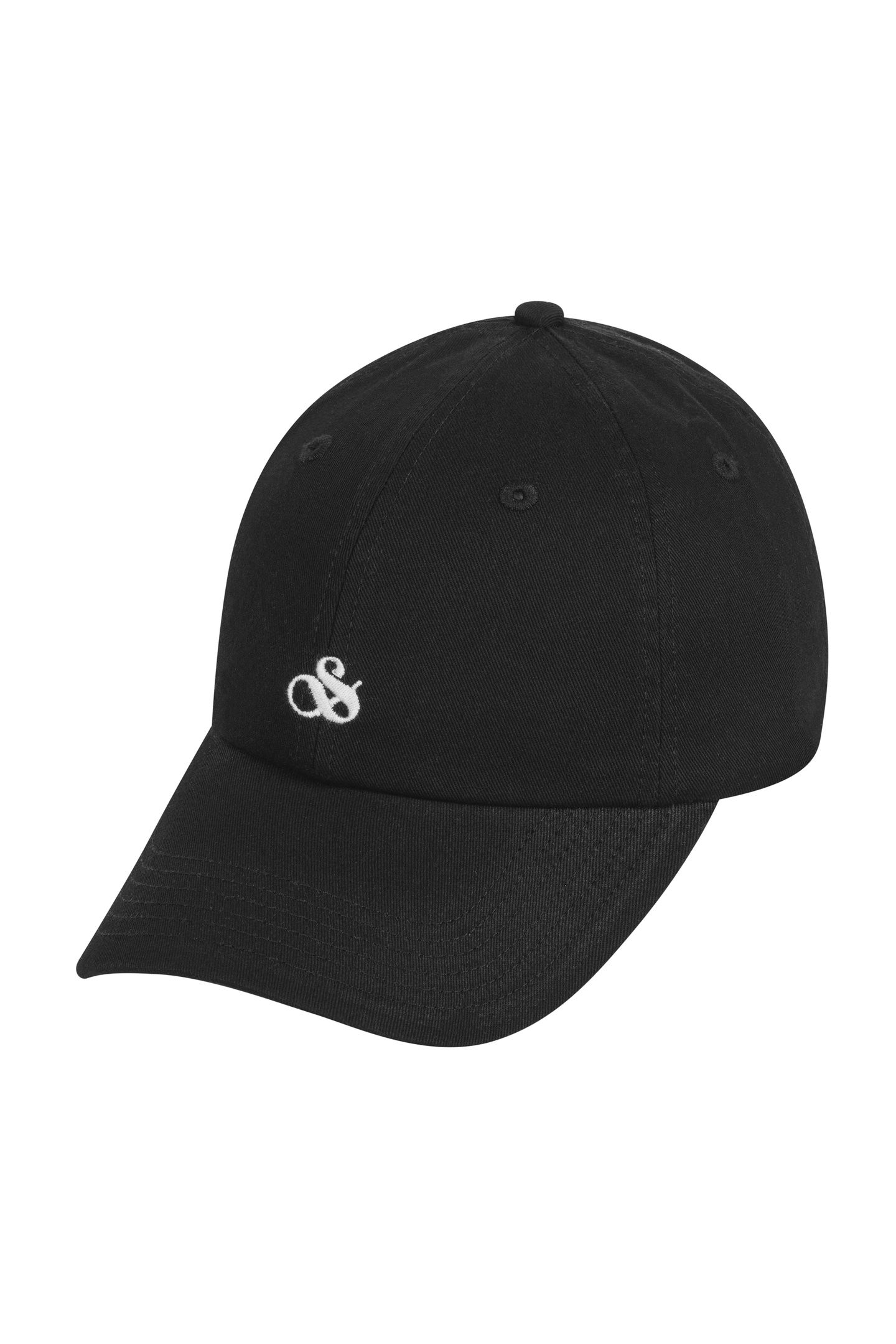 UNISEX S&S COTTON ADJ CAP BLACK 4