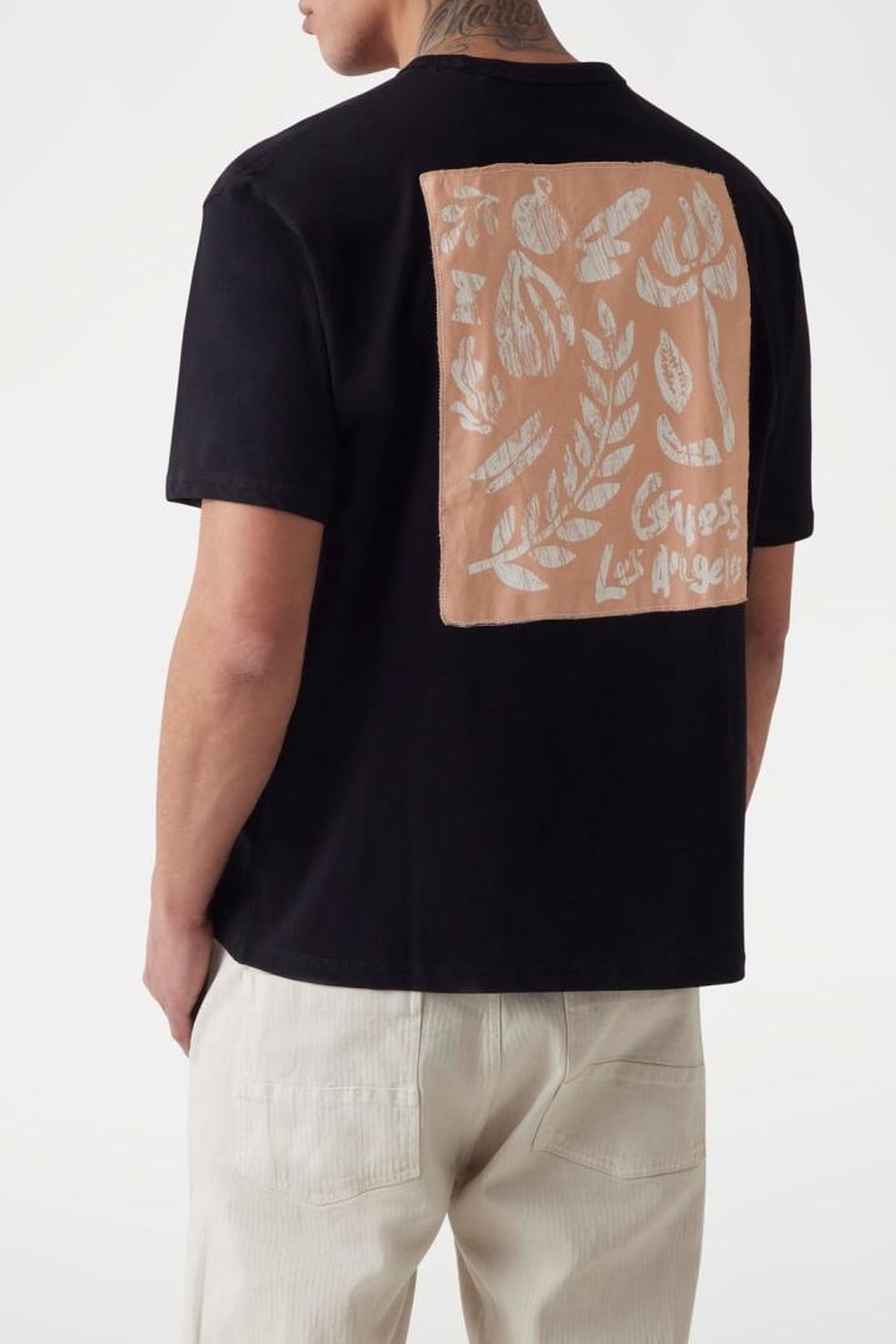 GUESS ECO SS CN PATCH AT BACK JET BLACK A996 3