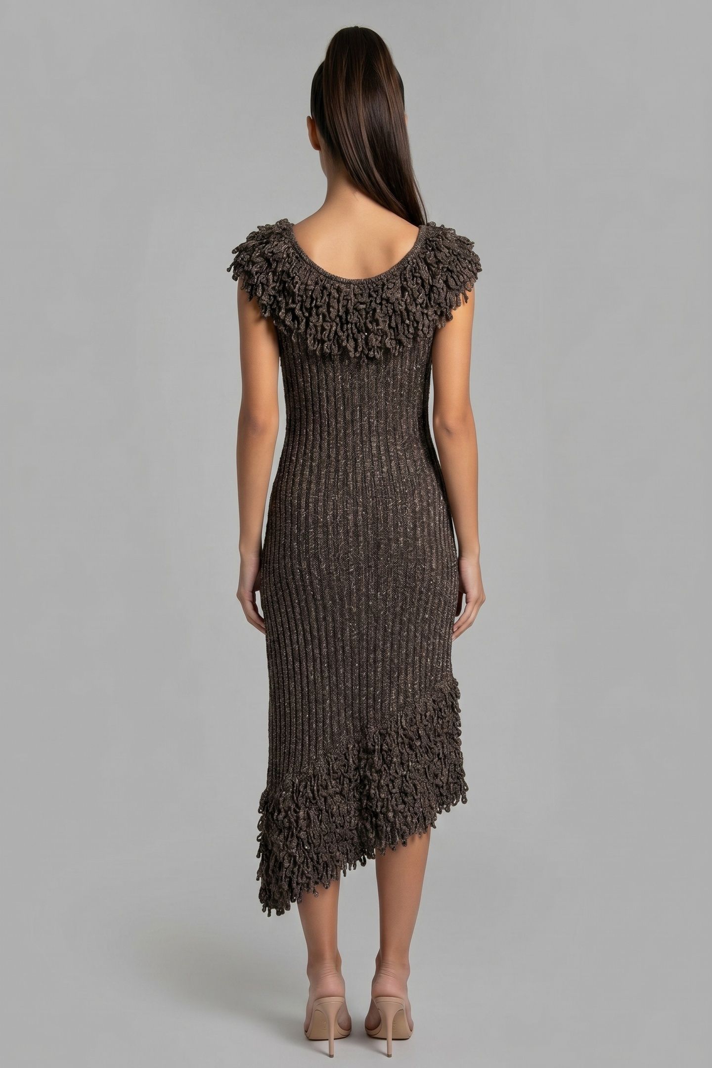 ELFIE DRESS GREY 2