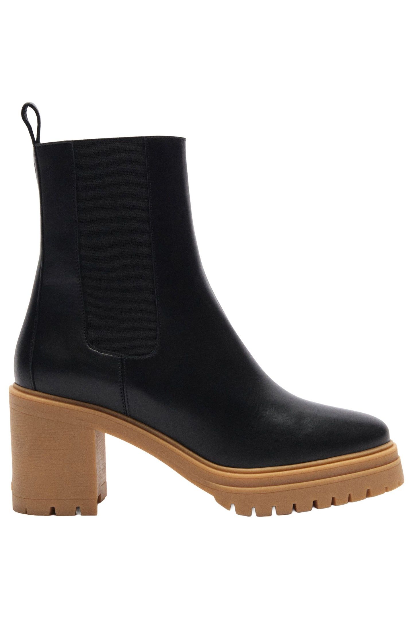 BOTTINES BI COULEUR CLARE NOIR 1