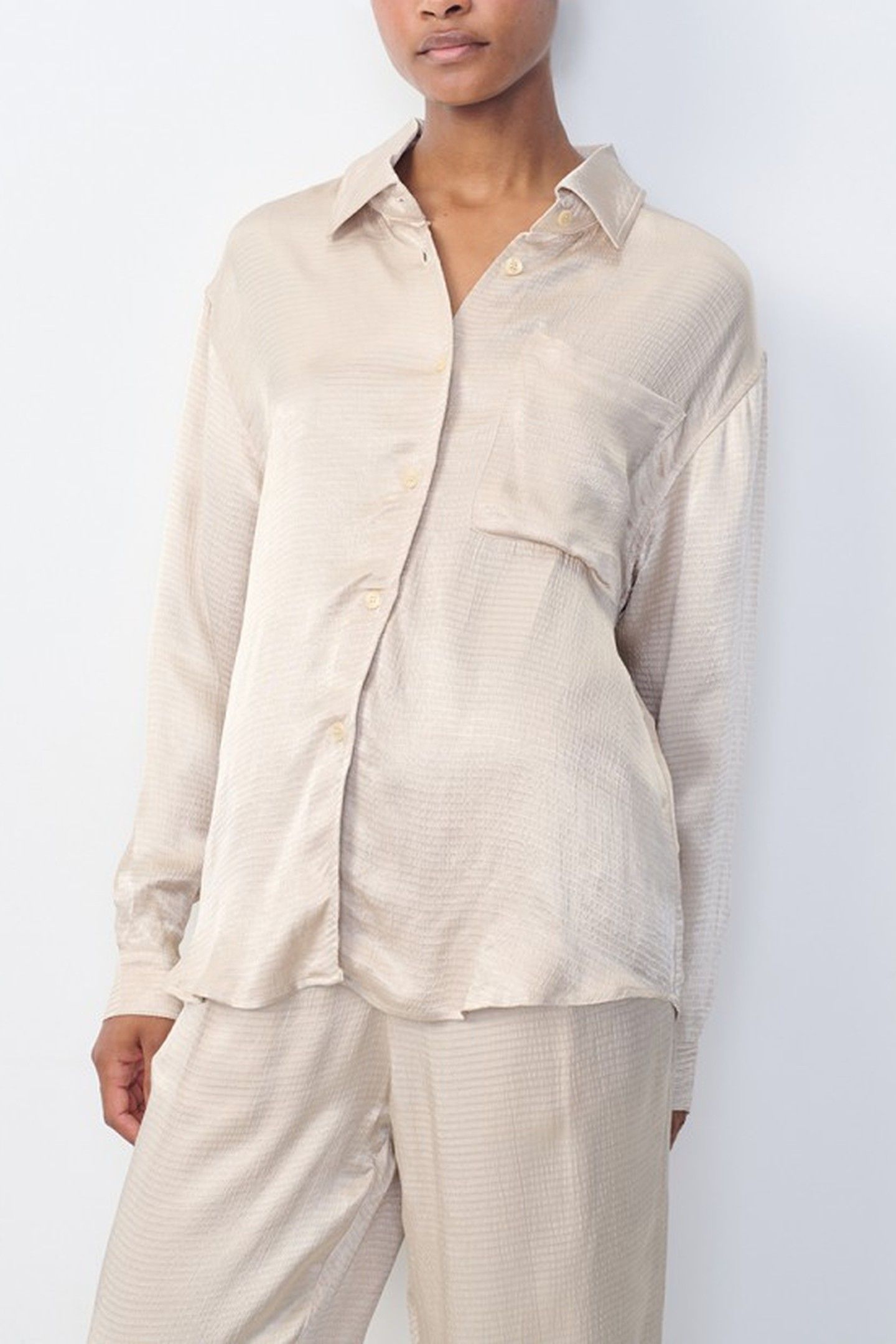 SHANING SHIRT ECRU 2