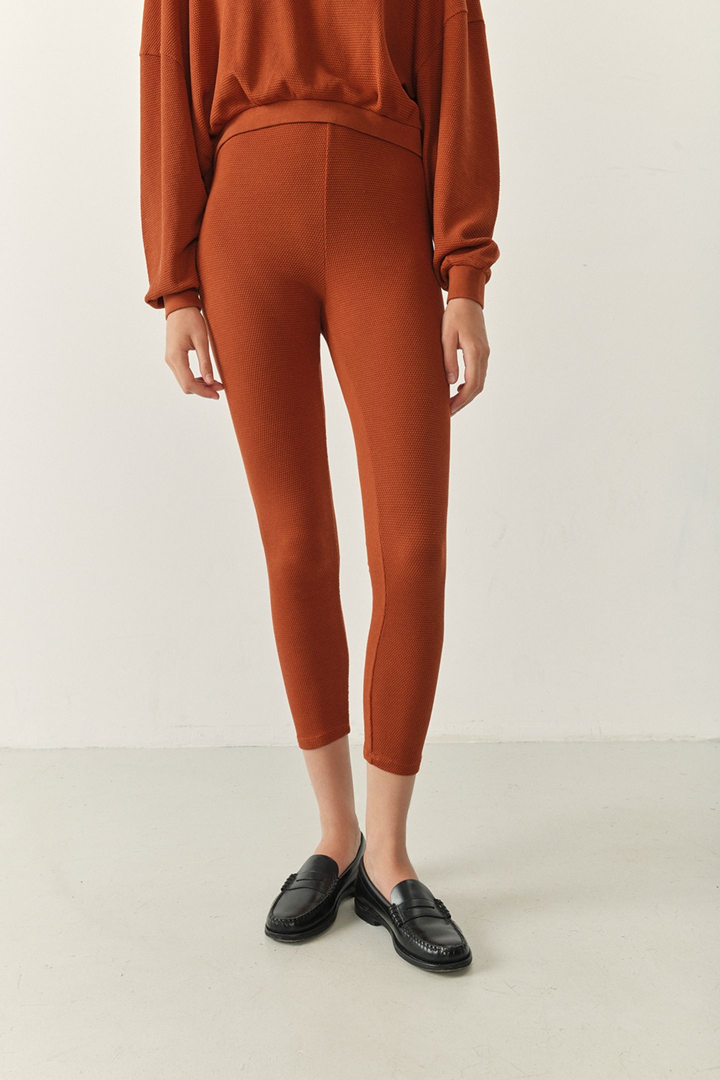 SOVY LEGGINGS TERRACOTTA 9