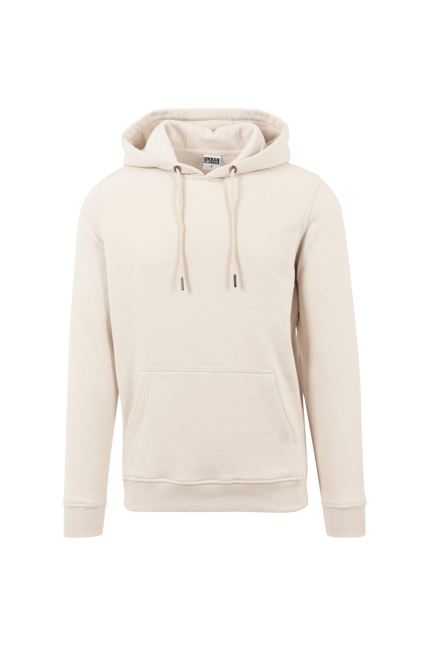 BASIC SWEAT HOODY SAND 1