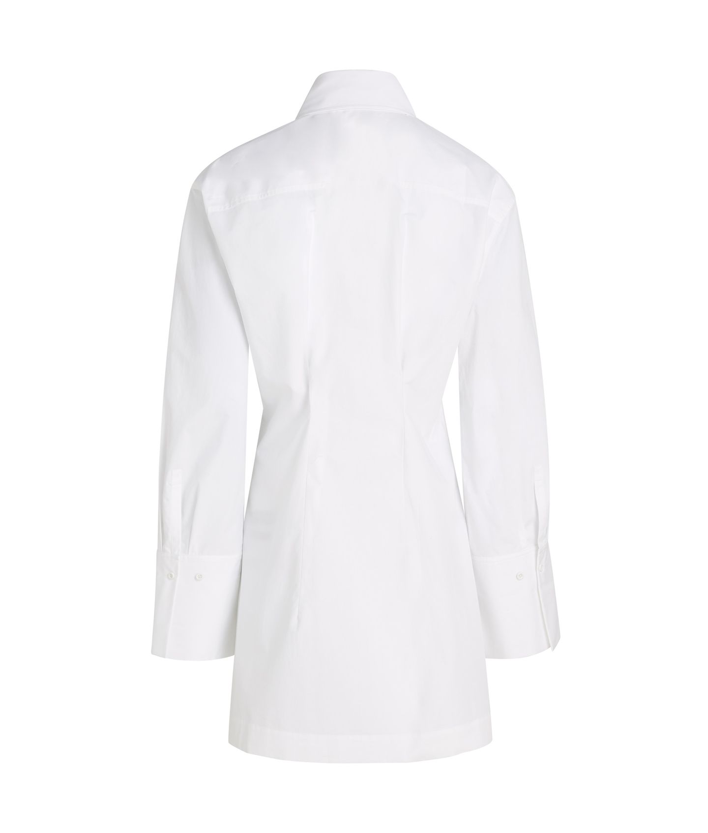 KLXAV POPLIN SHIRTDRESS WHITE 4