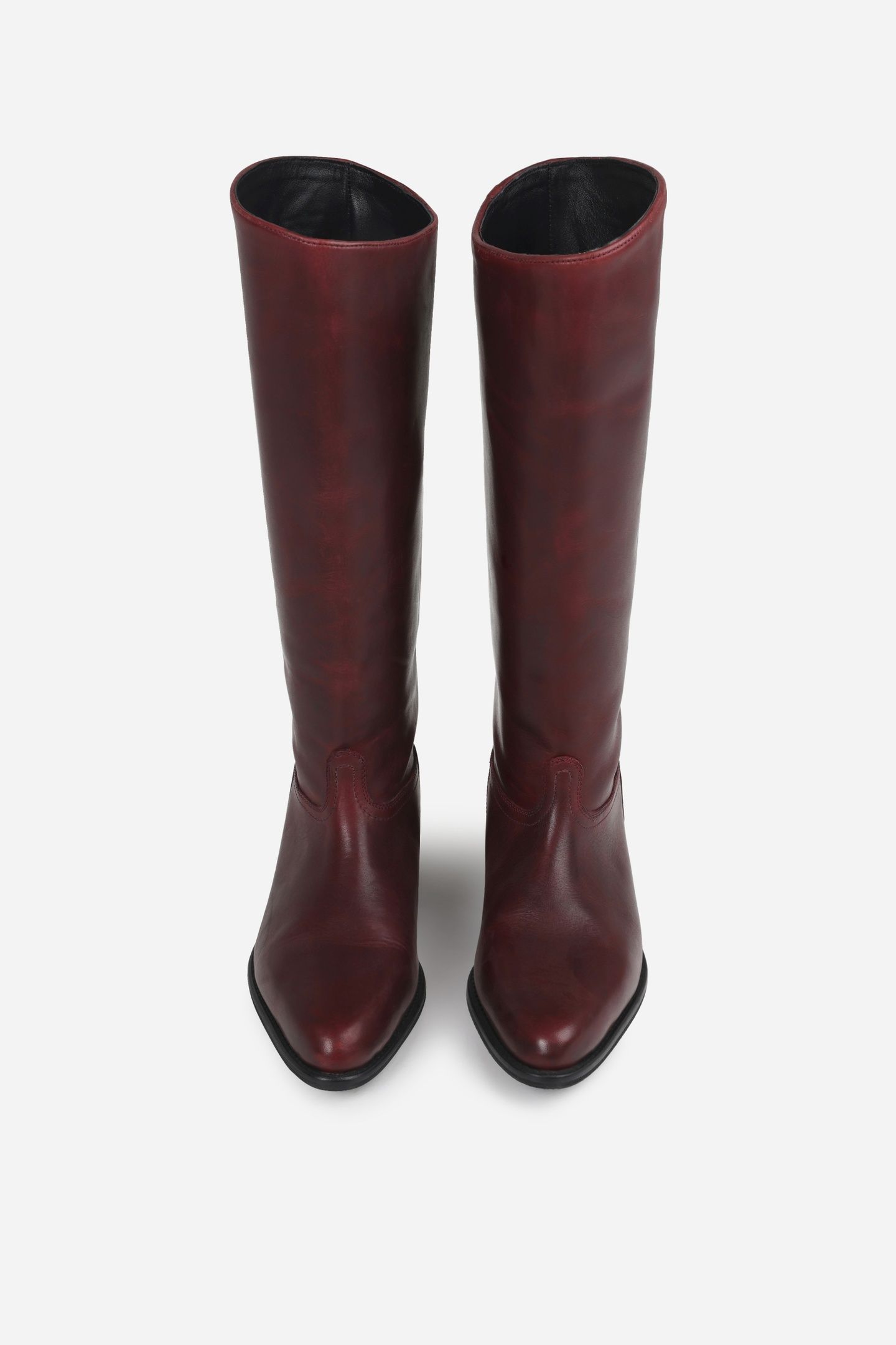 KENDR-A HIGH BOOT WINTER OXBLOOD 6