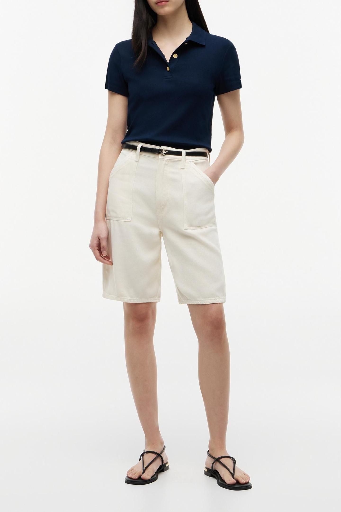 GOLD BUTTON SLIM SS DARK NIGHT NAVY 1
