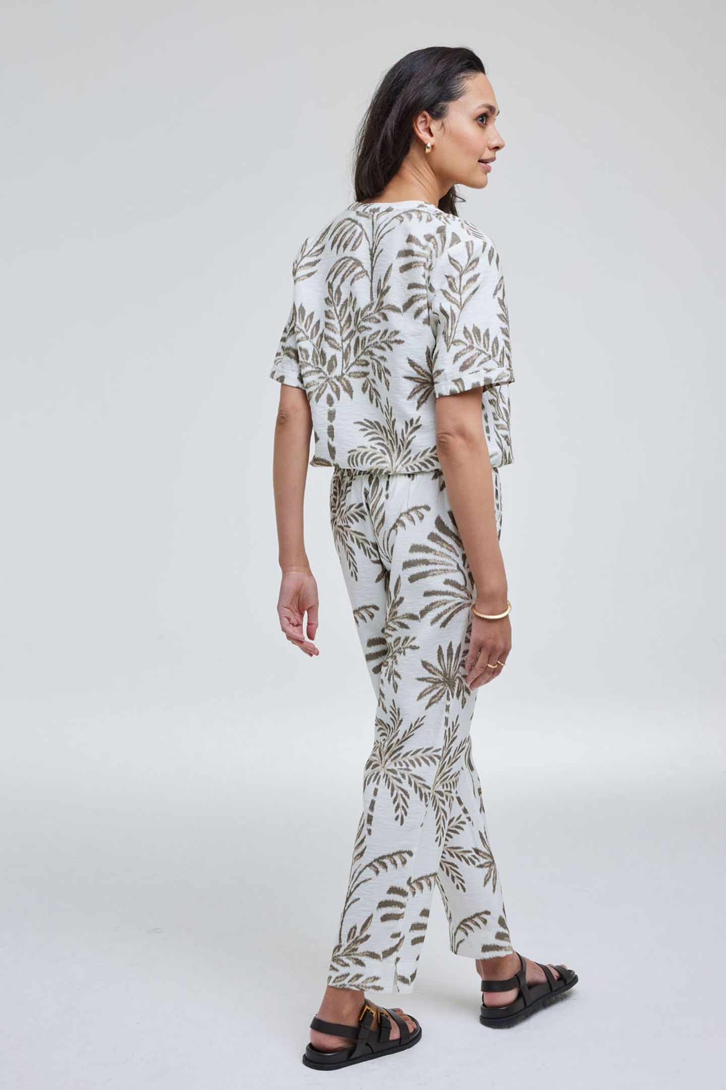 PANTS SOL OFFWHITE PALMER PRINT 3