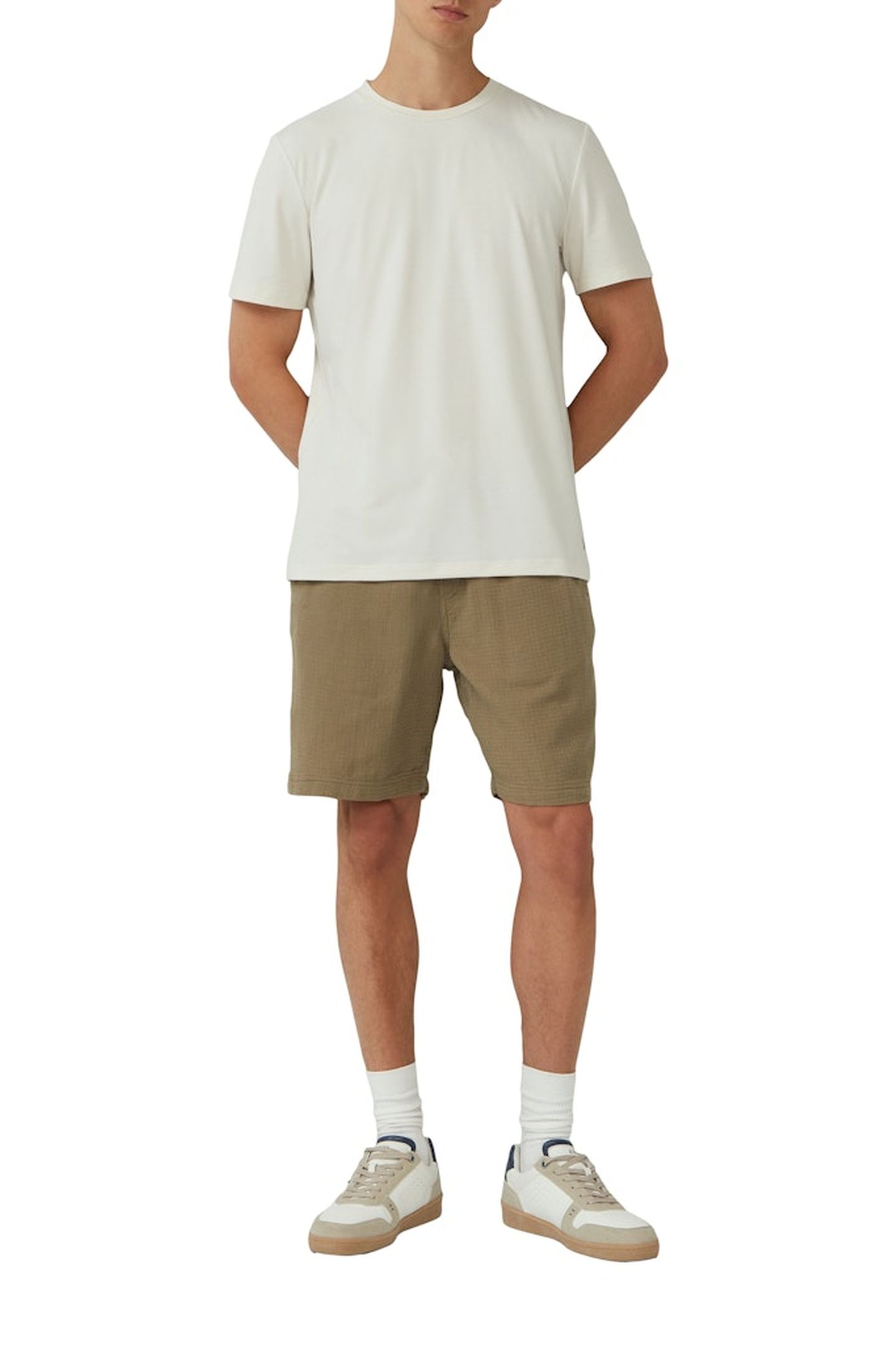 S.OLIVER SHORTS DARK GREEN 2