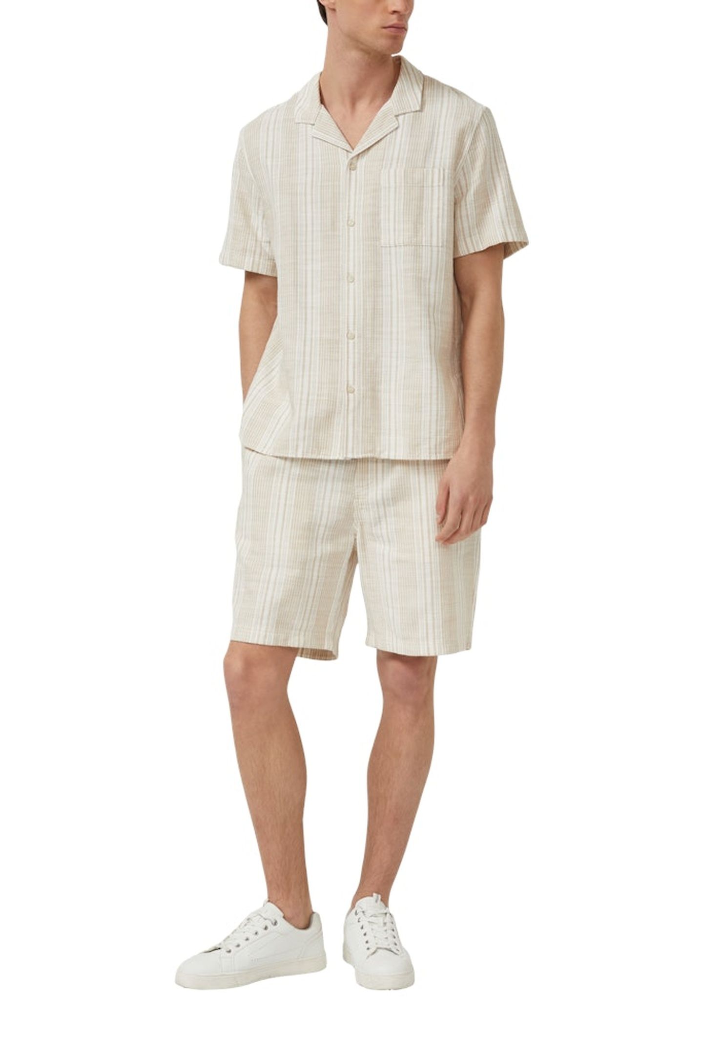 S.OLIVER SHORTS BROWN 2