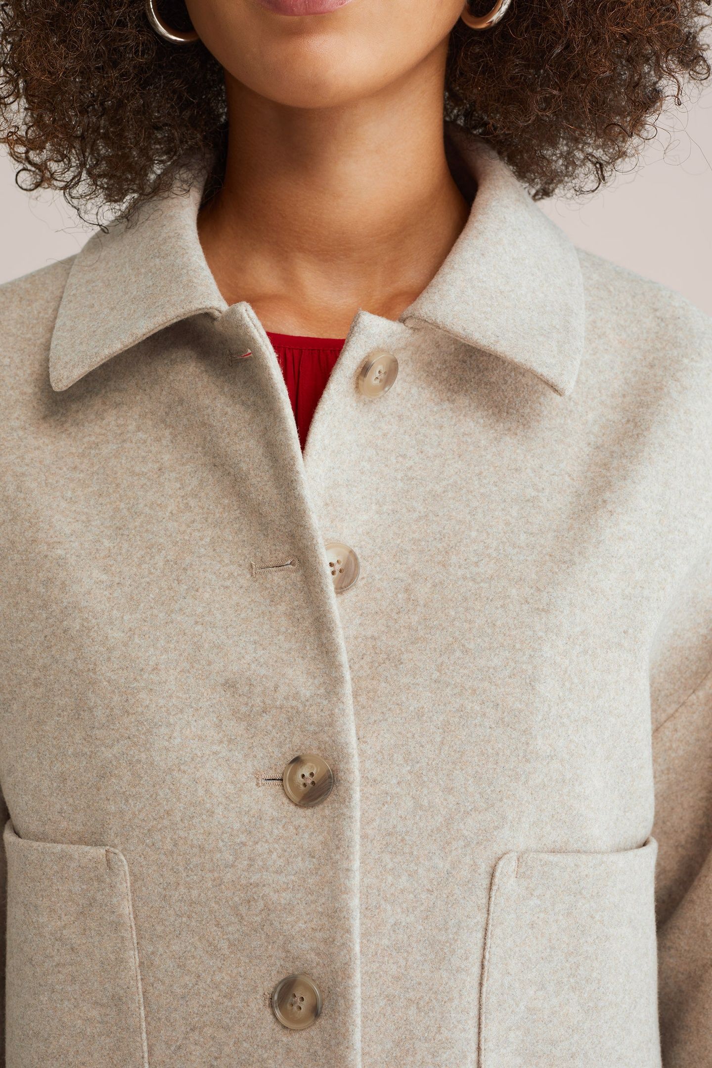 JACKET NORMAL LENGTH BEIGE 5