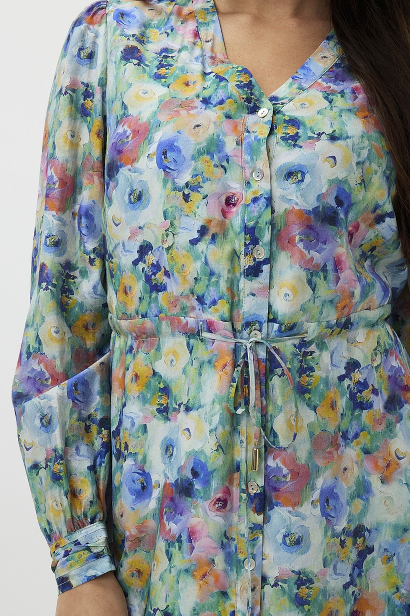 DRESS MIDI UTOPIA FLOWER PRINT 6