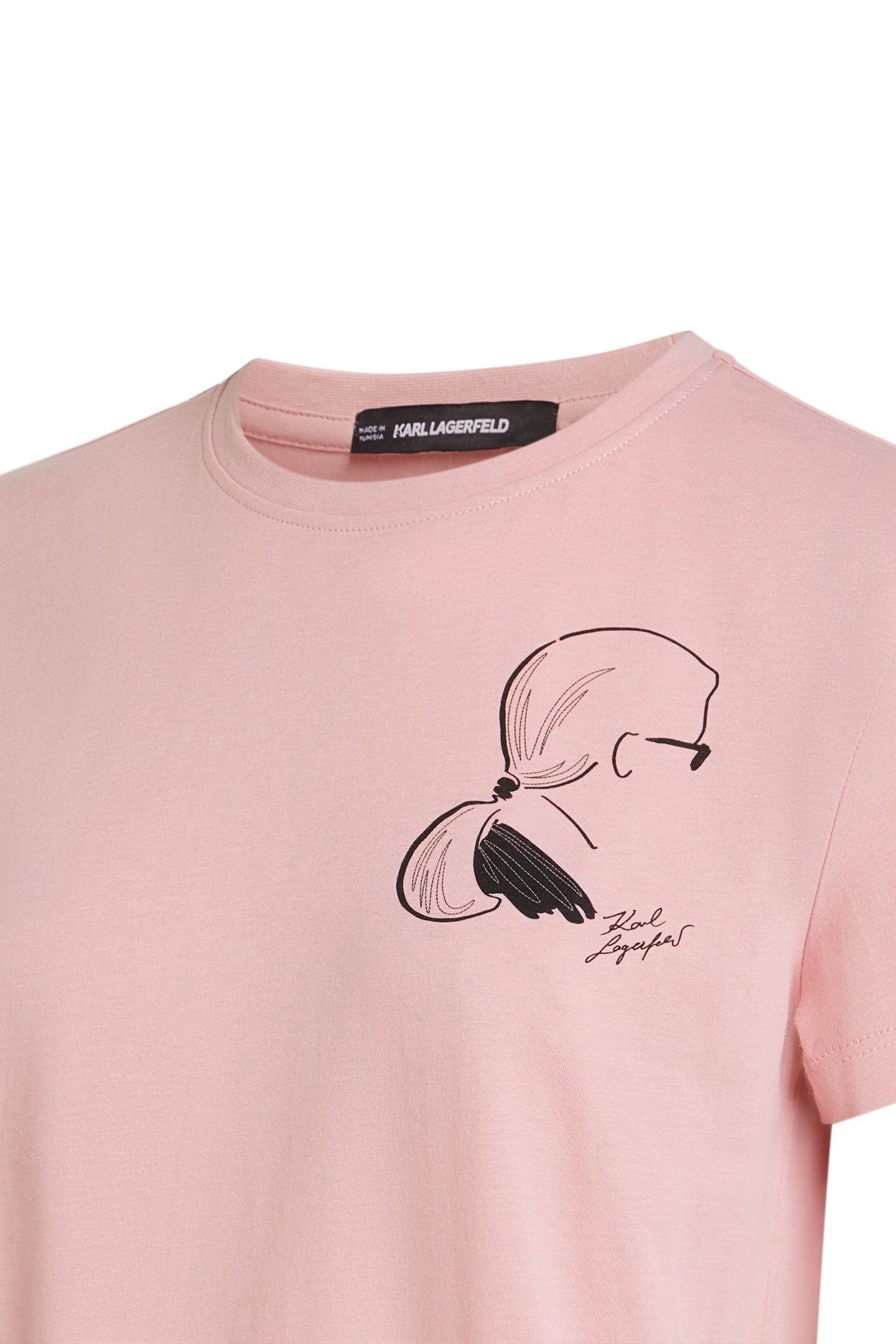 SKETCH CAMEO PRINT T-SHIRT PINK NECTAR 3