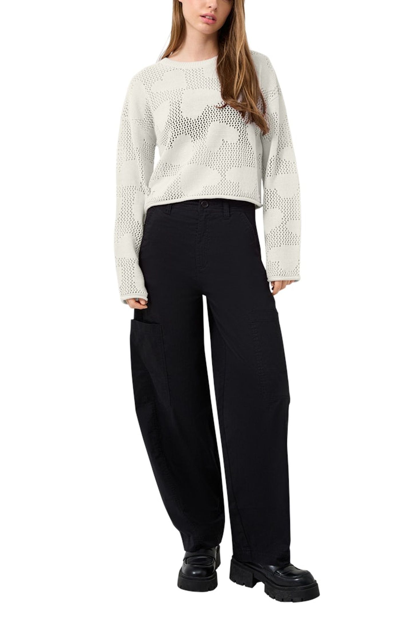 S.OLIVER-QS PULLOVER OFFWHITE 2
