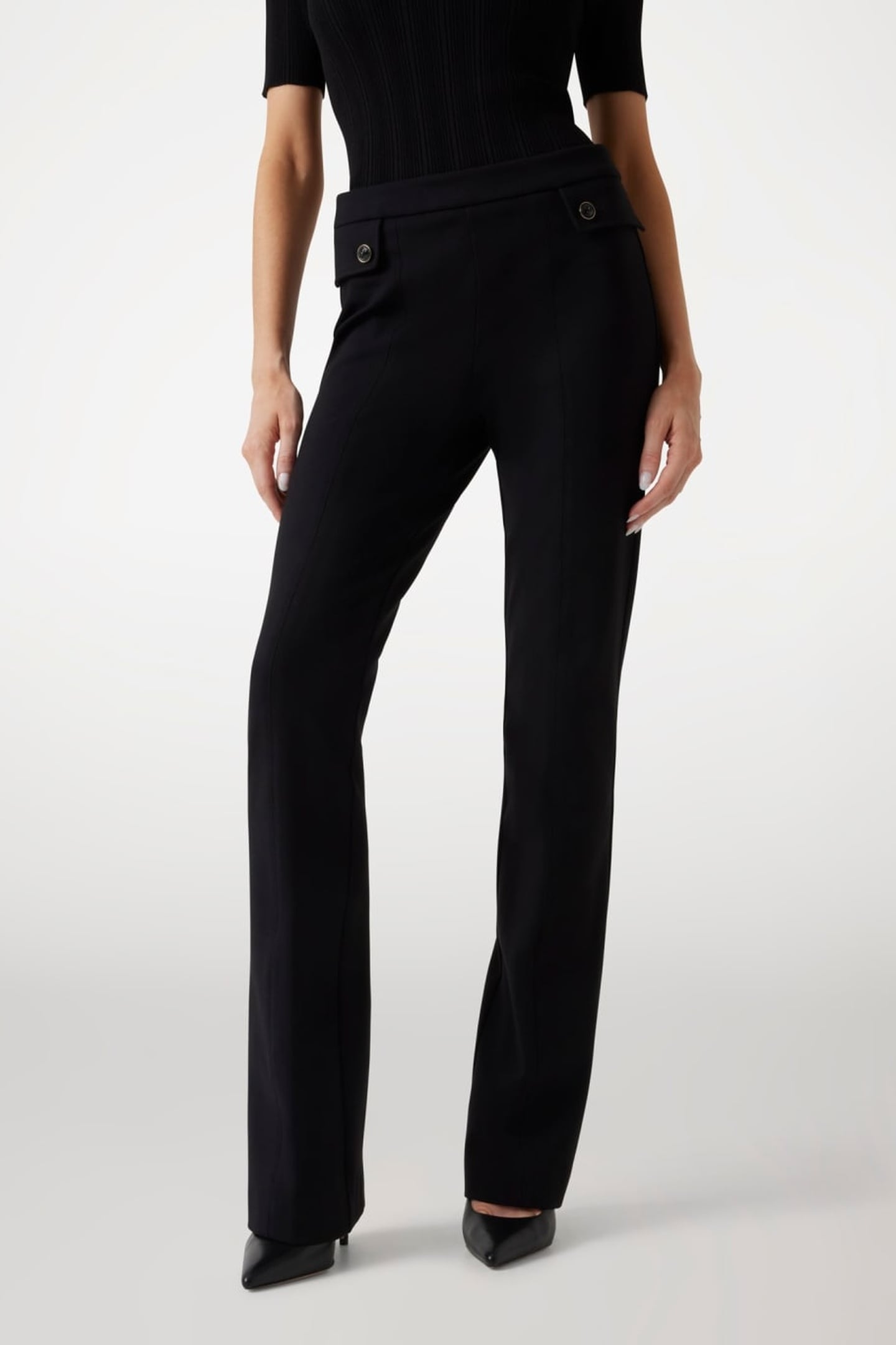 GWEN CIGARETTE PANTS JET BLACK A996 1