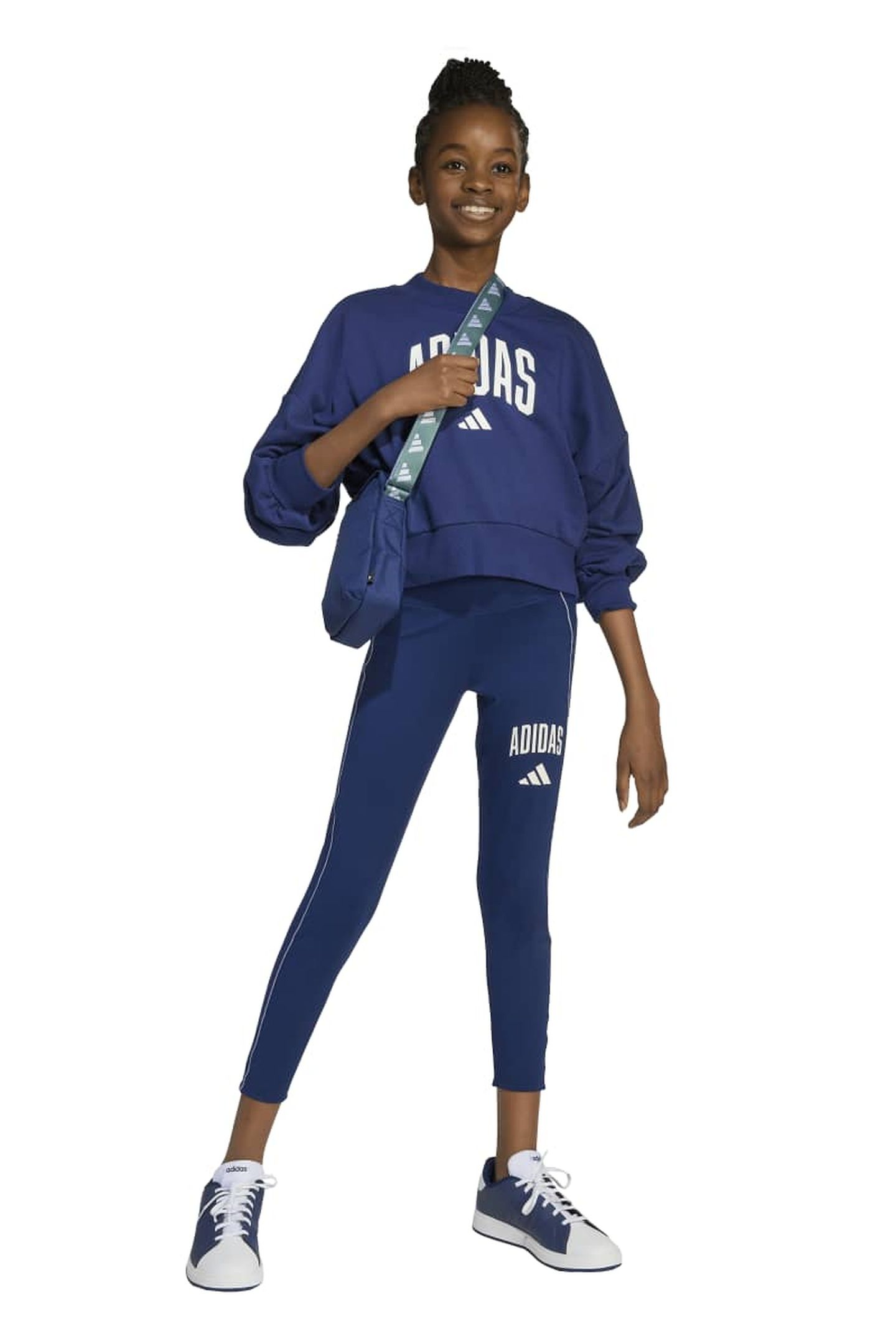 SPORTSWEAR TRAIN ESSENTIALS COLLEGIATE PRINT LEGGINGS DARK B 1