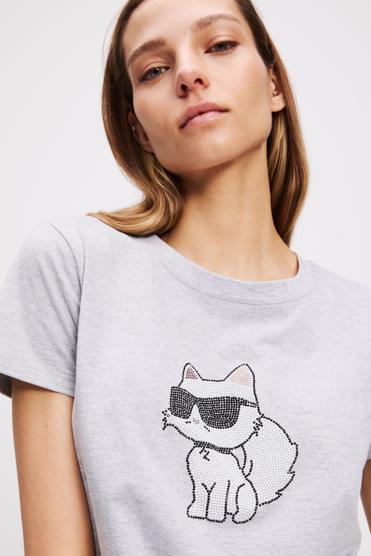 IKON RS CHOUPETTE T-SHIRT LIGHT GREY MELANGE 6