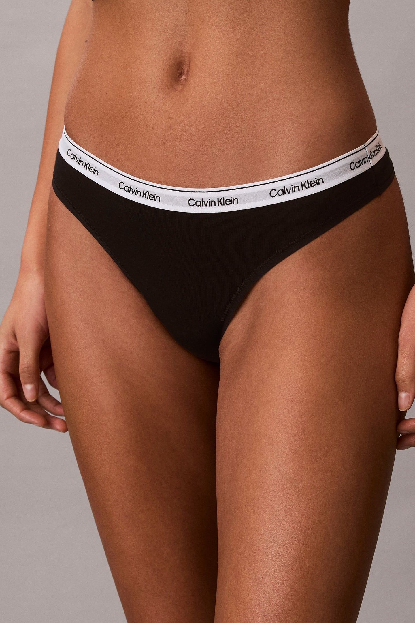 MIXED THONG 5-PACK BLACK 6