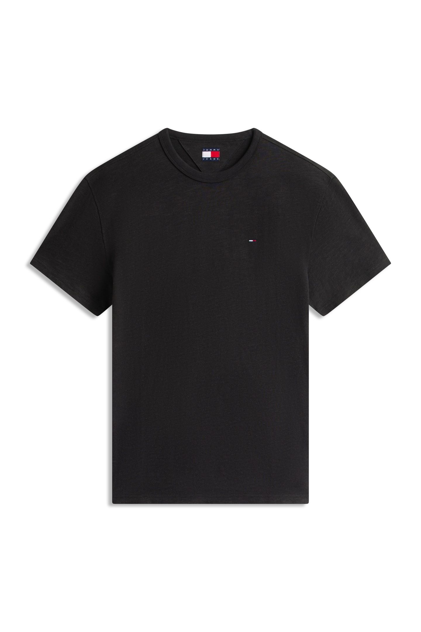TJM REGULAR SFLAG SLUB T-SHIRT BLACK 4