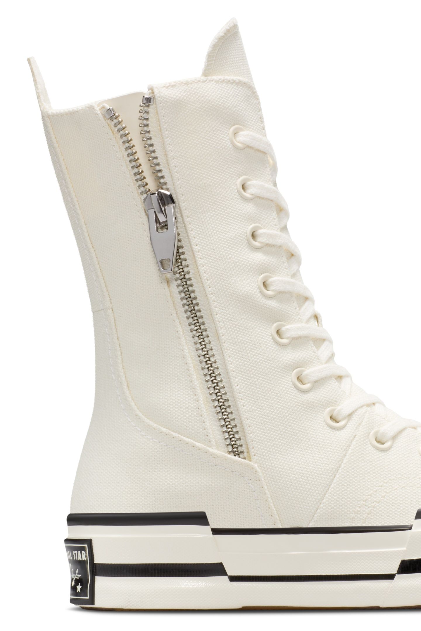 CHUCK 70 PLUS X-HI EGRET/EGRET/BLACK 9