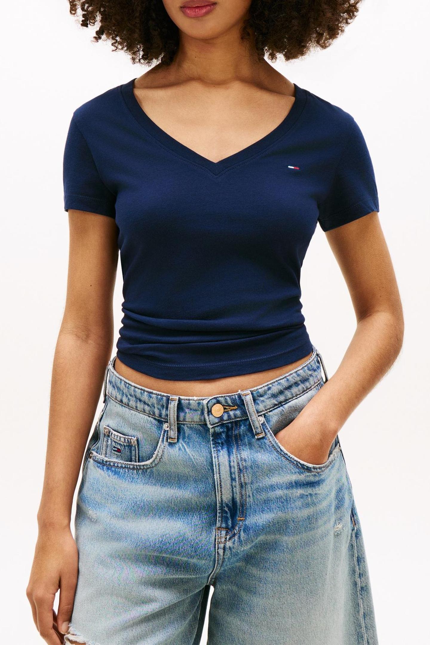 TJW 3-PACK V-NECK TEE BLACK/ECRU/DARK NIGHT NAVY 2