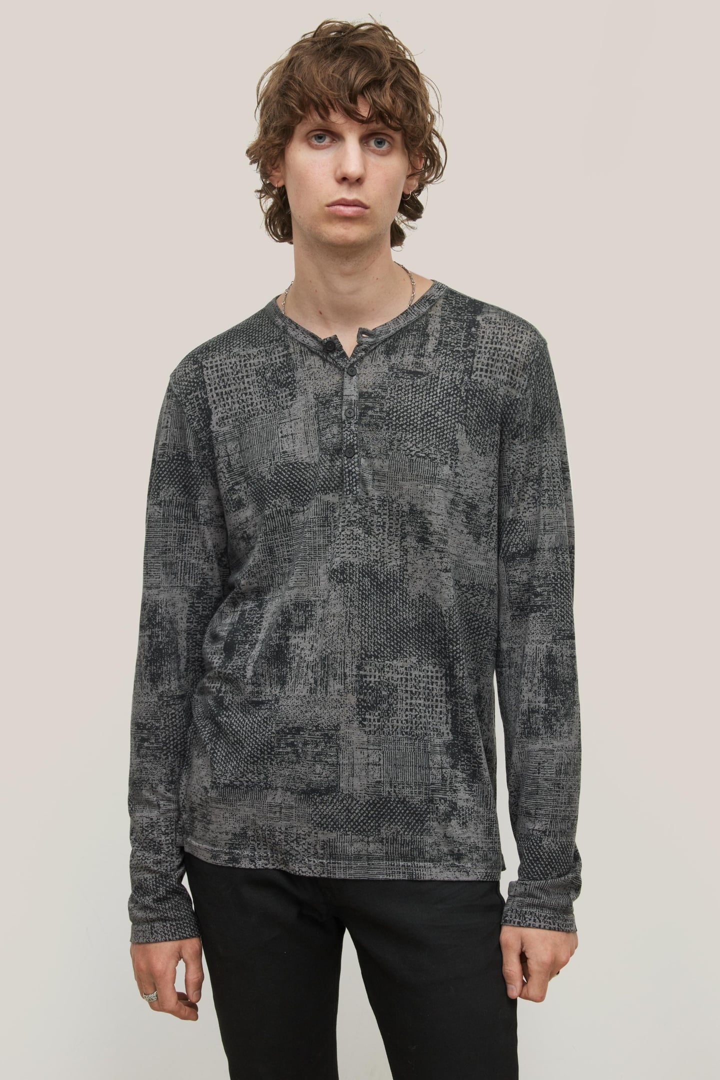 RIDGE LS CHIPPED WALL PRI MED GREY 1