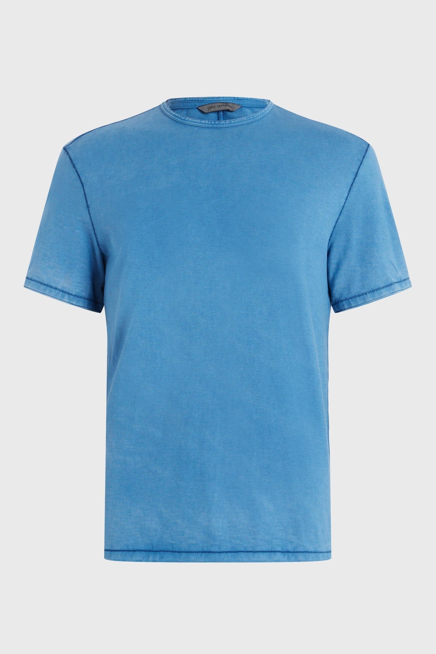 ASHE SS PIMA COTTON SLUB CAPRI BLUE 3