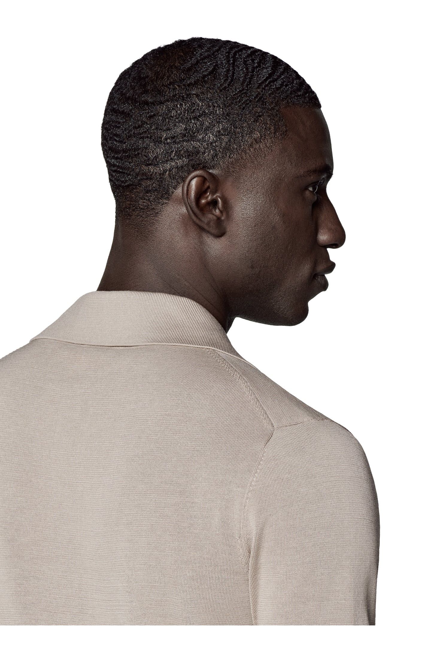 SS POLO CARDIGAN MUSHROOM POLO 5
