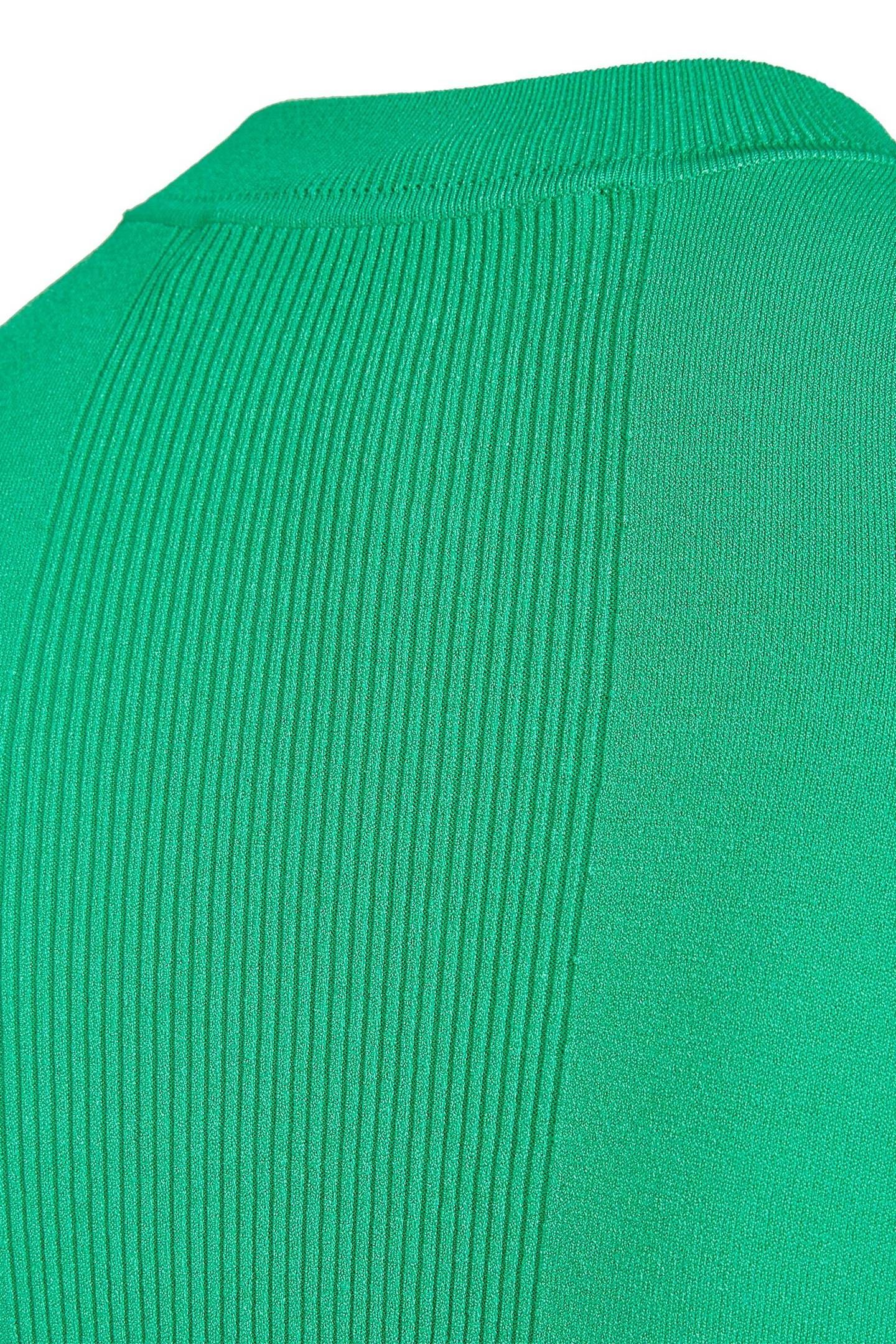 KNIT FASHION TOP BRIGHT GREEN 3