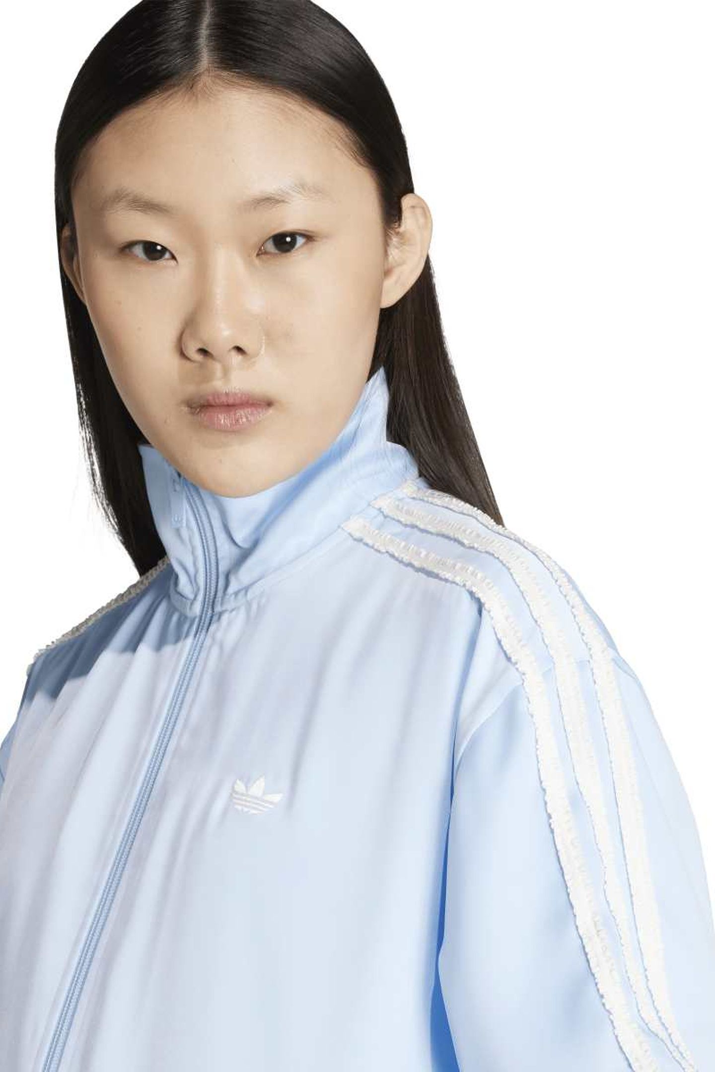 ORIGINALS ADIDAS ORIGINALS SATIN FB TT RUFFLE 3S CLEAR SKY 5