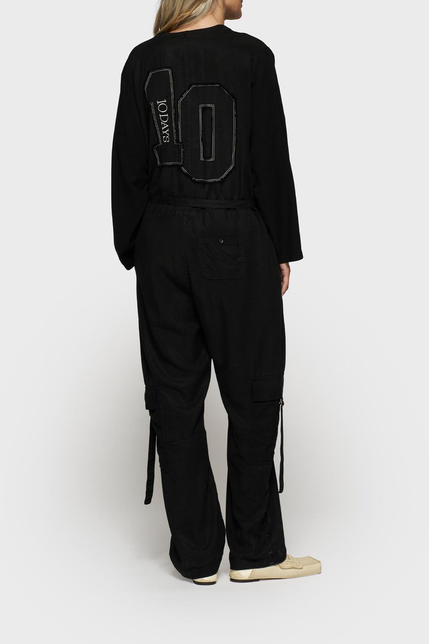 COMFORT JUMPSUIT TENCEL BLACK 2
