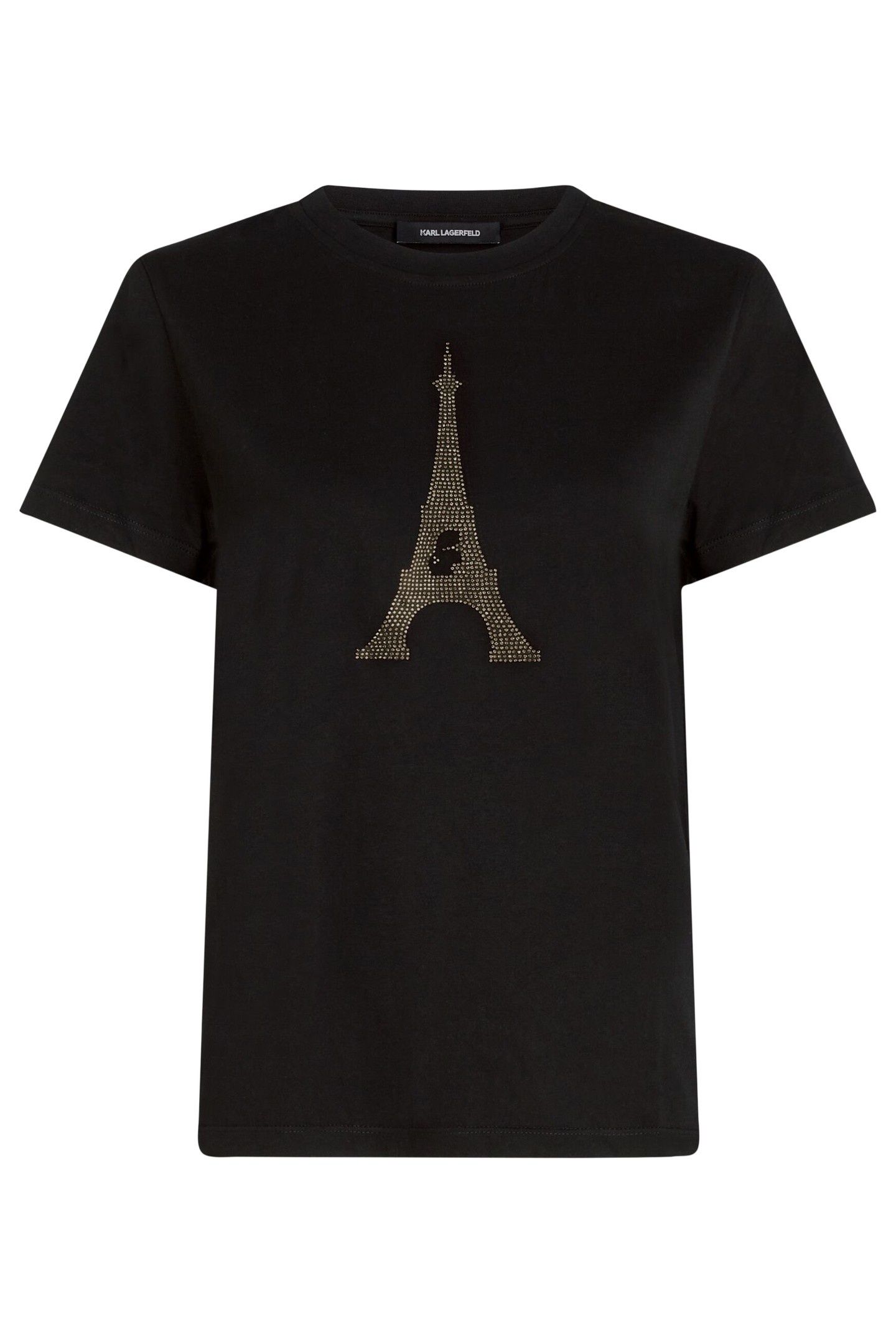 RHNSTN PARIS T-SHIRT BLACK 1