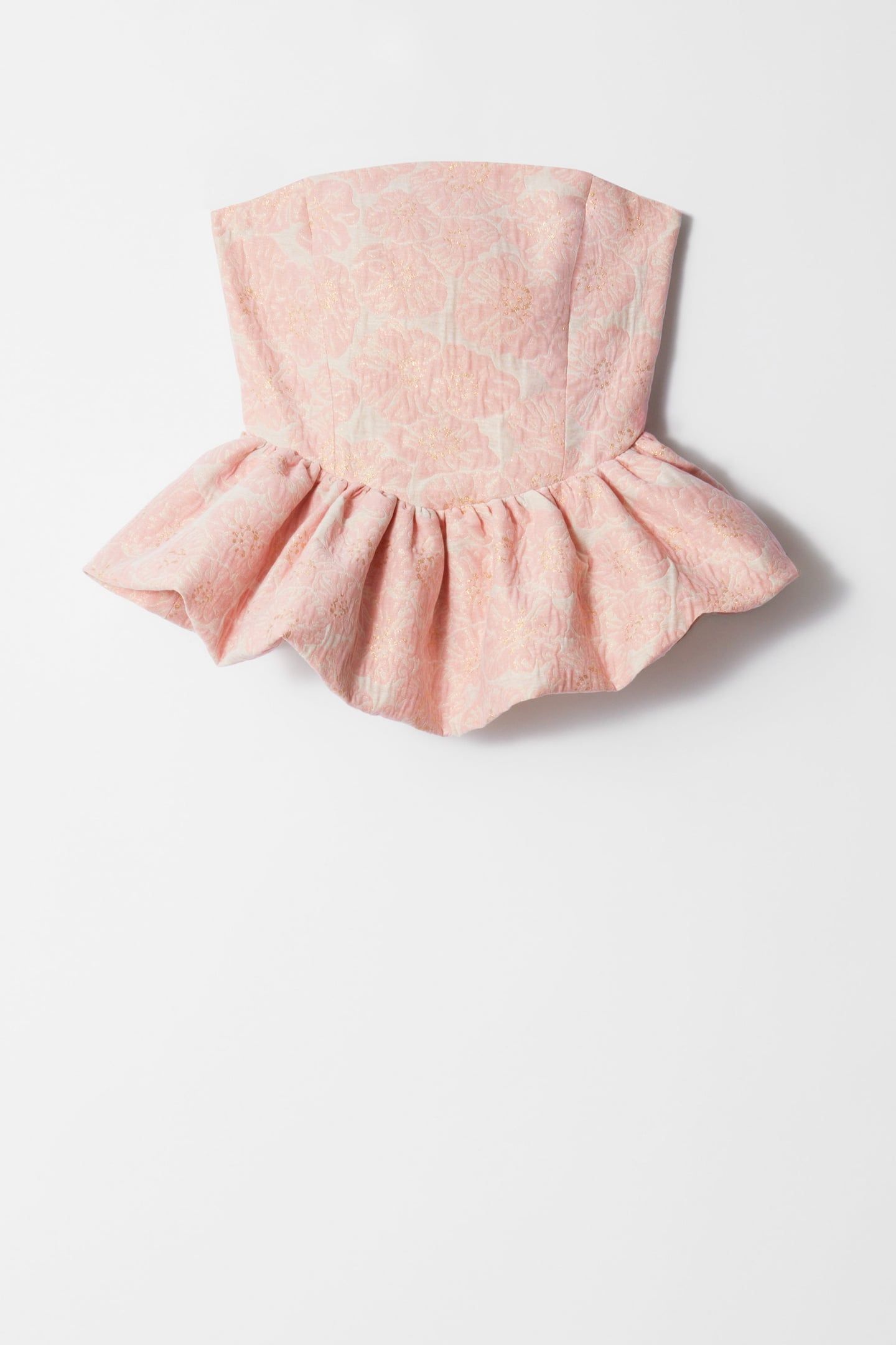 ROSITA BROCADE TOP ORANGE 2