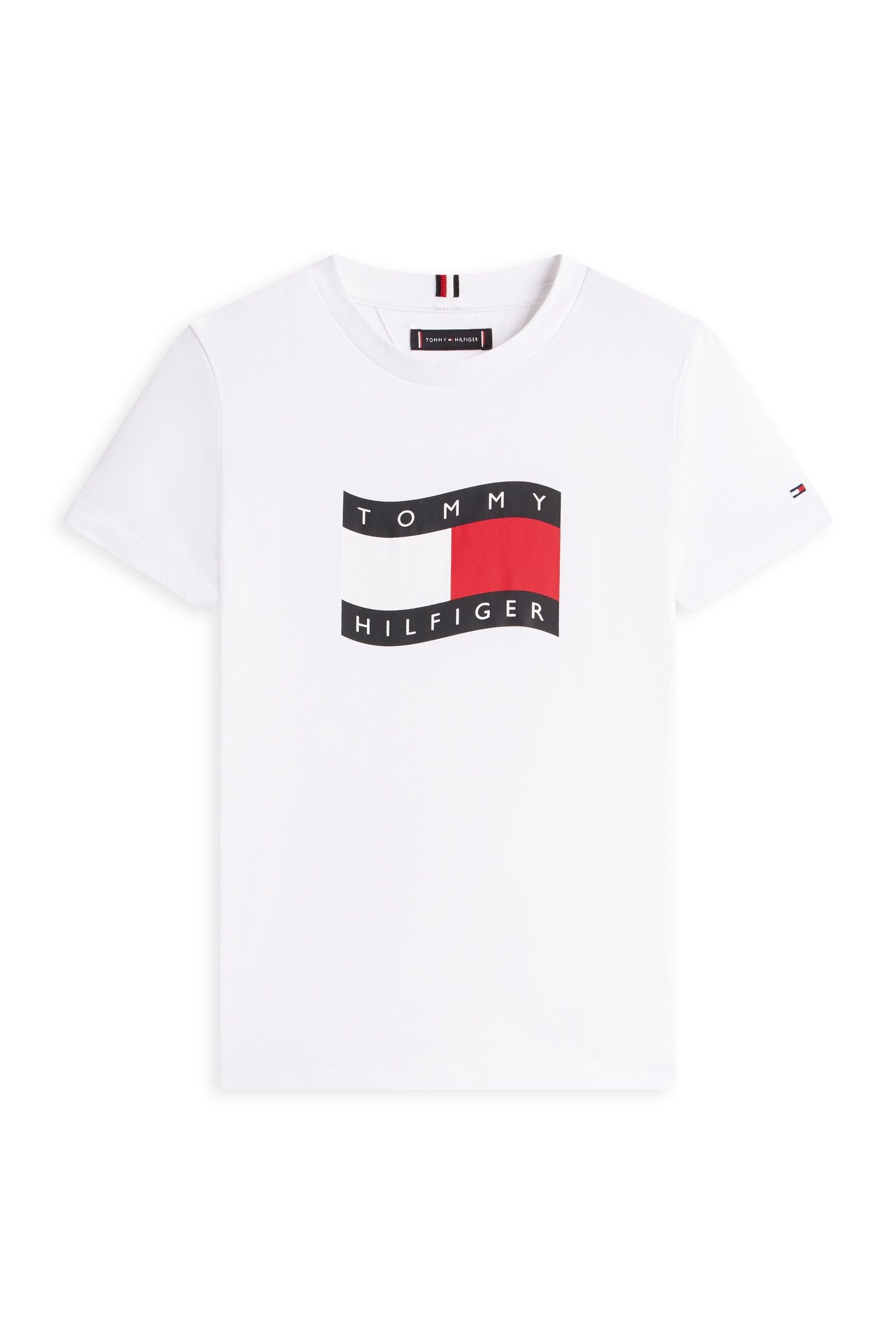 BOYS WAVY FLAG T-SHIRT WHITE 4