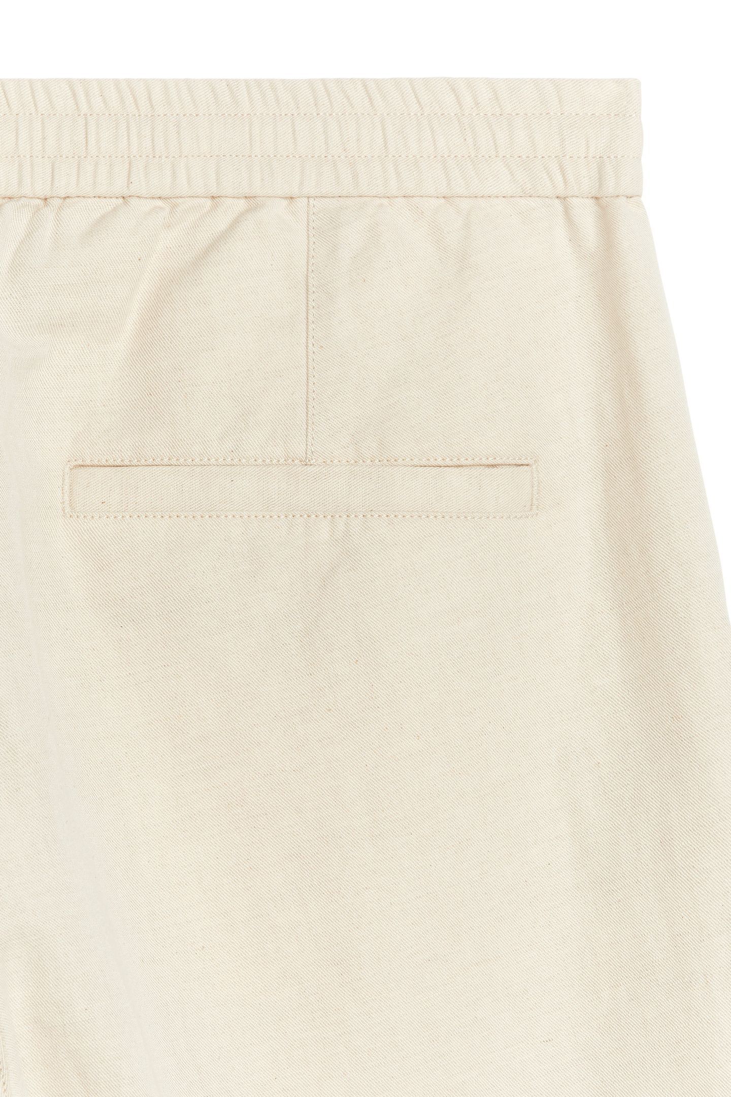 ELMER LOOSE LIN TROUSERS BEIGE 4