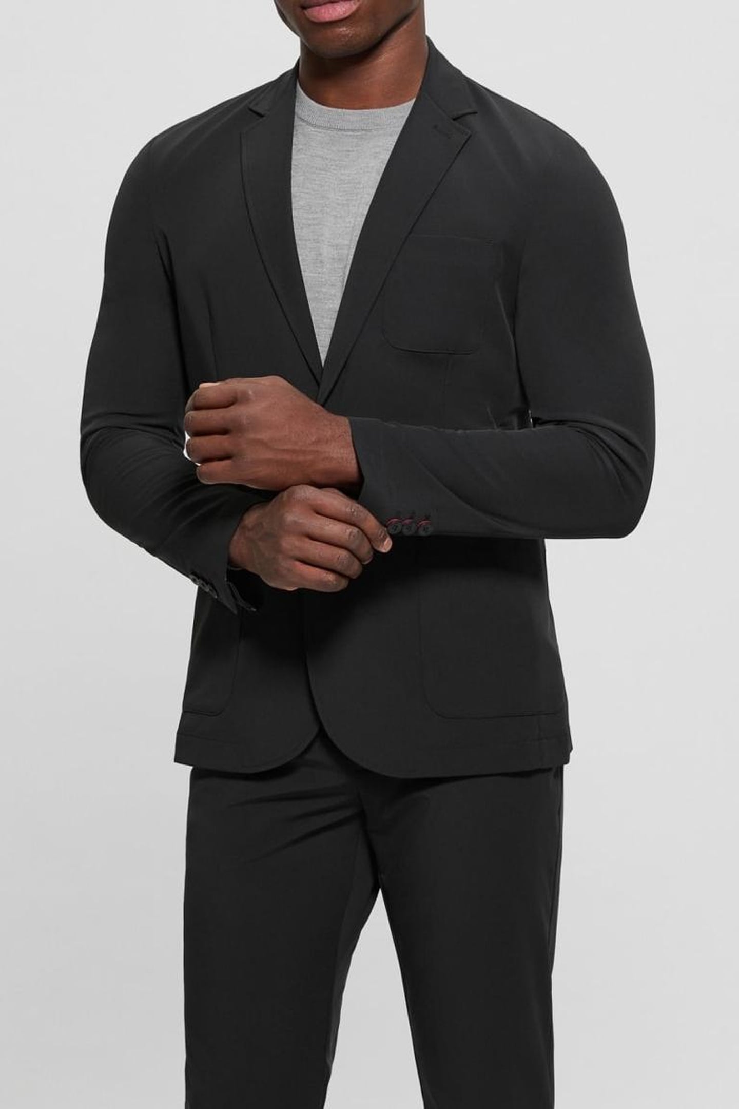 GUESS ECO TYRON BLAZER JET BLACK A996 9