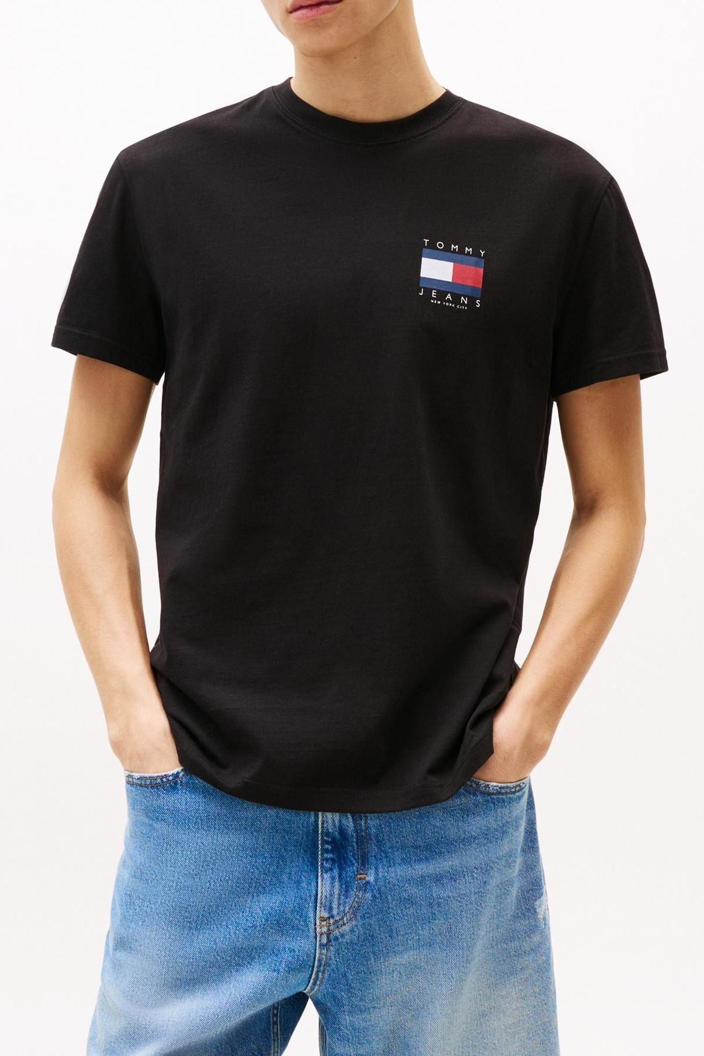 TJM REGULAR FLAG GRAPH T-SHIRT BLACK 1