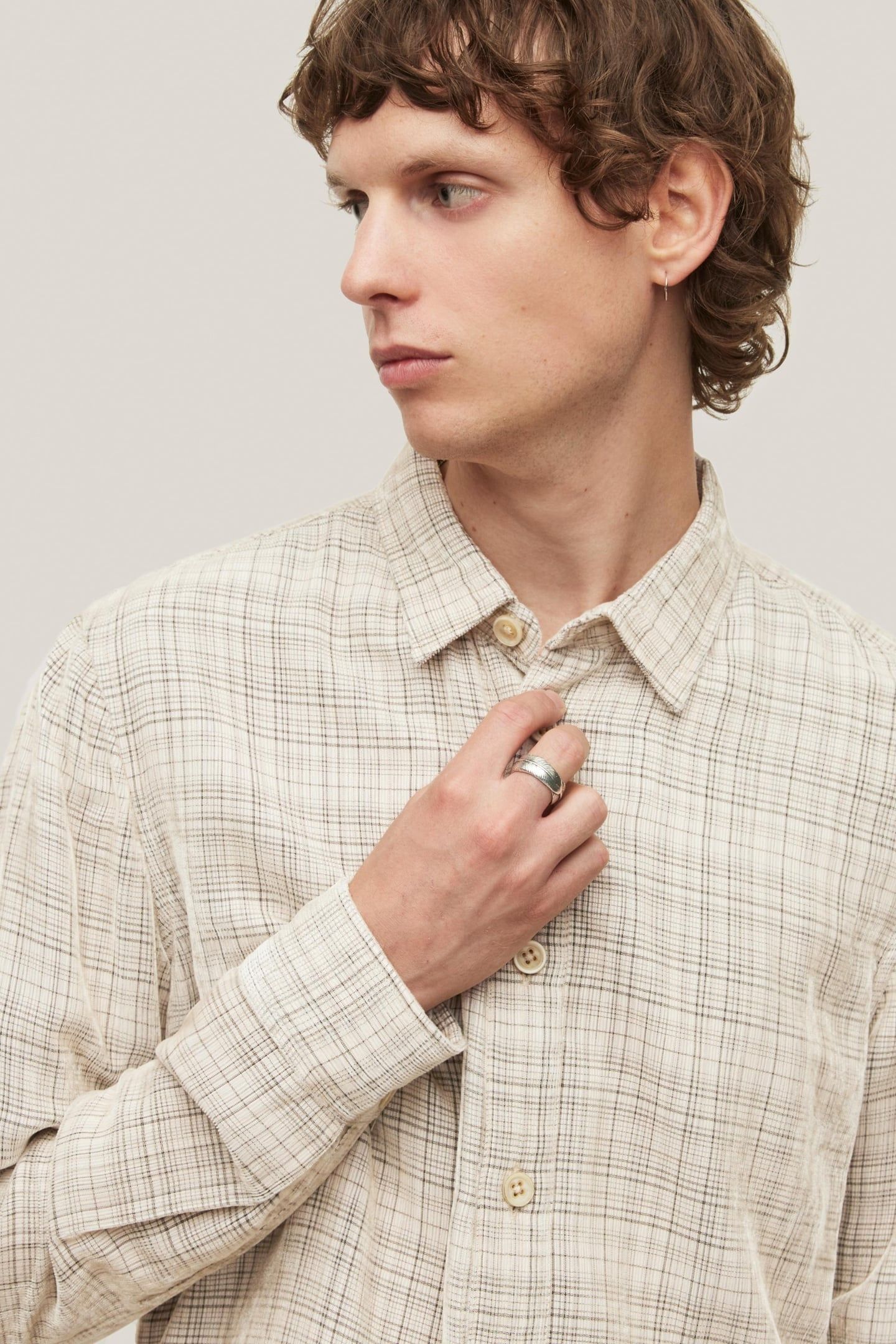 OVER SHIRT WITH STRAIGHT OFF WHITE 3