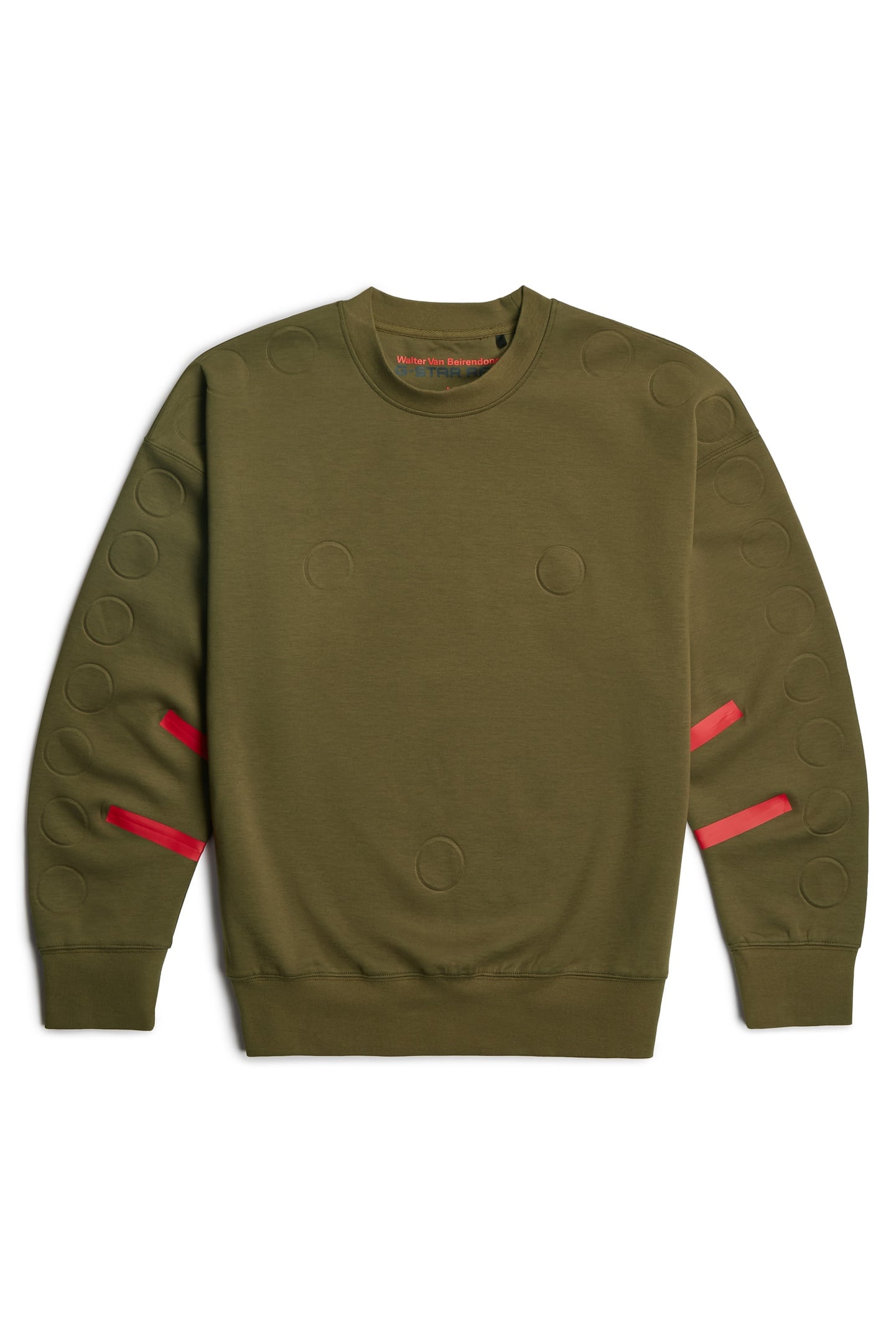 GSXWVB OVERSIZED SWEAT ARMY GREEN 4