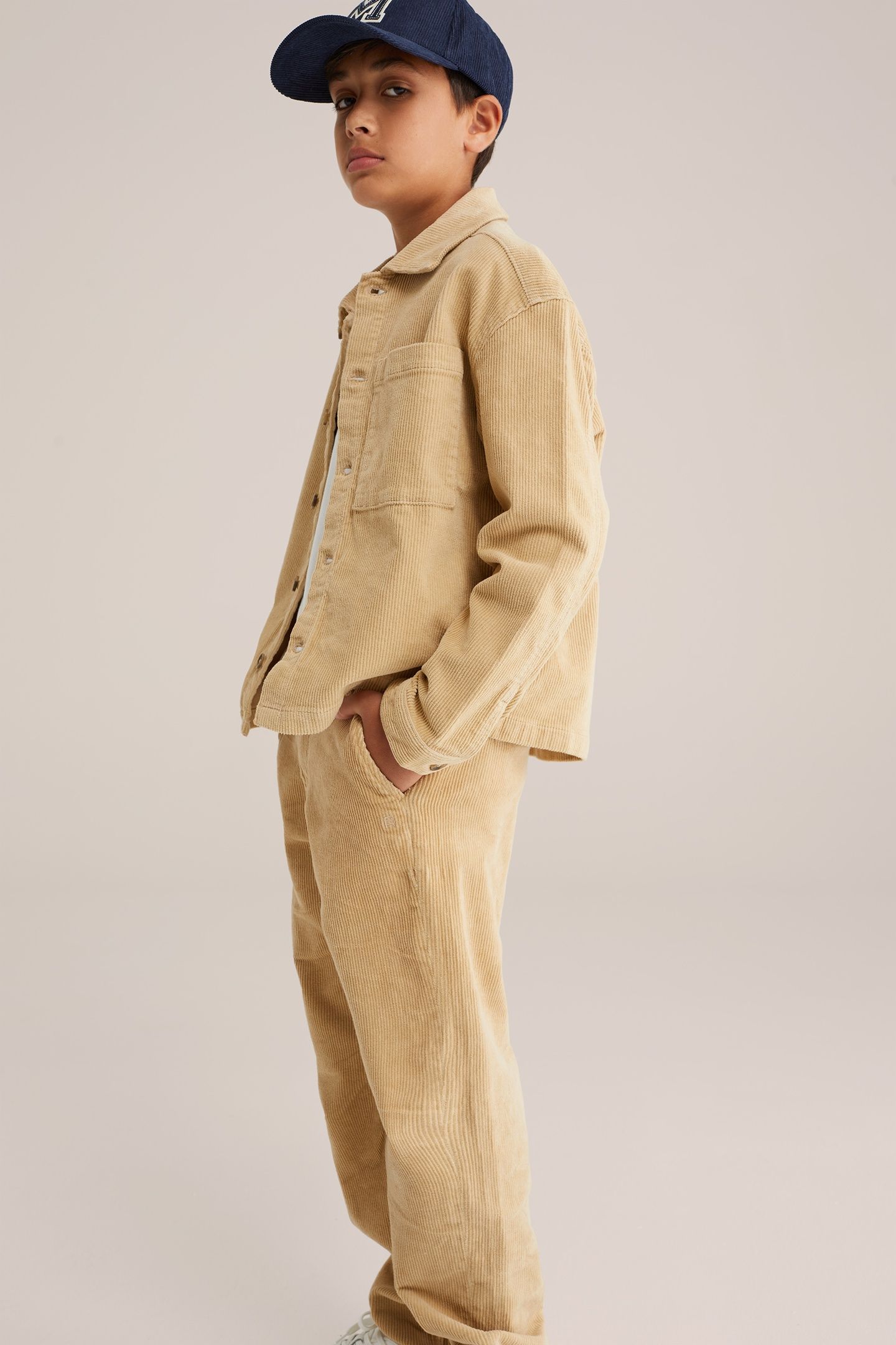 5-POCKET MID WAIST BEIGE 3