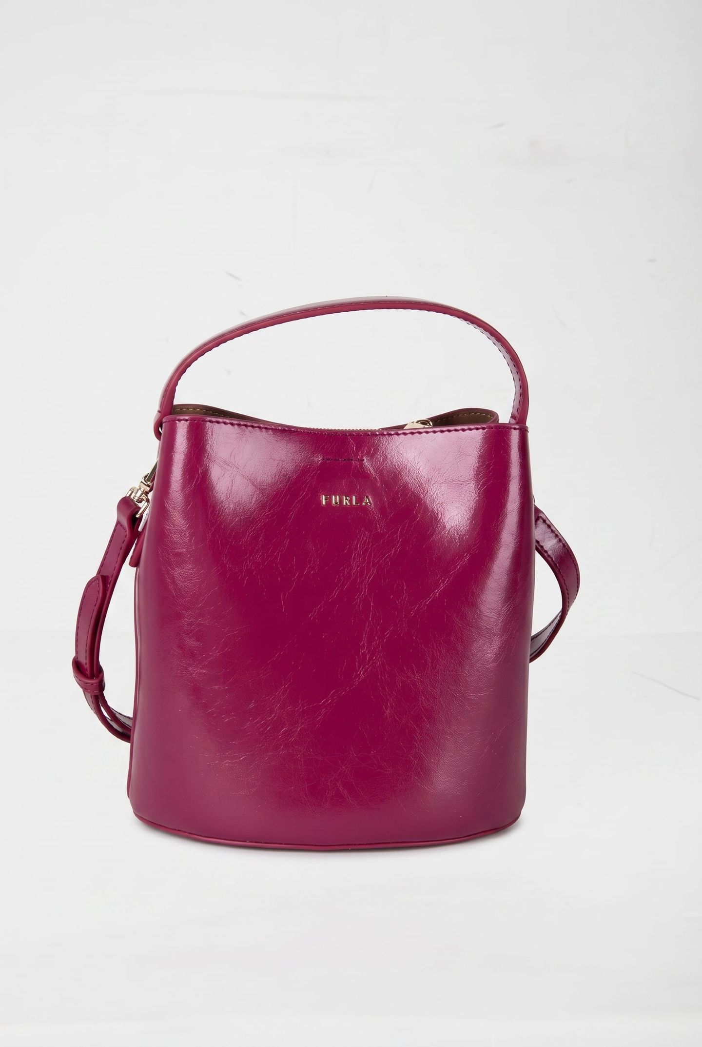 DANAE MINI BUCKET BAG RASPBERRY 1