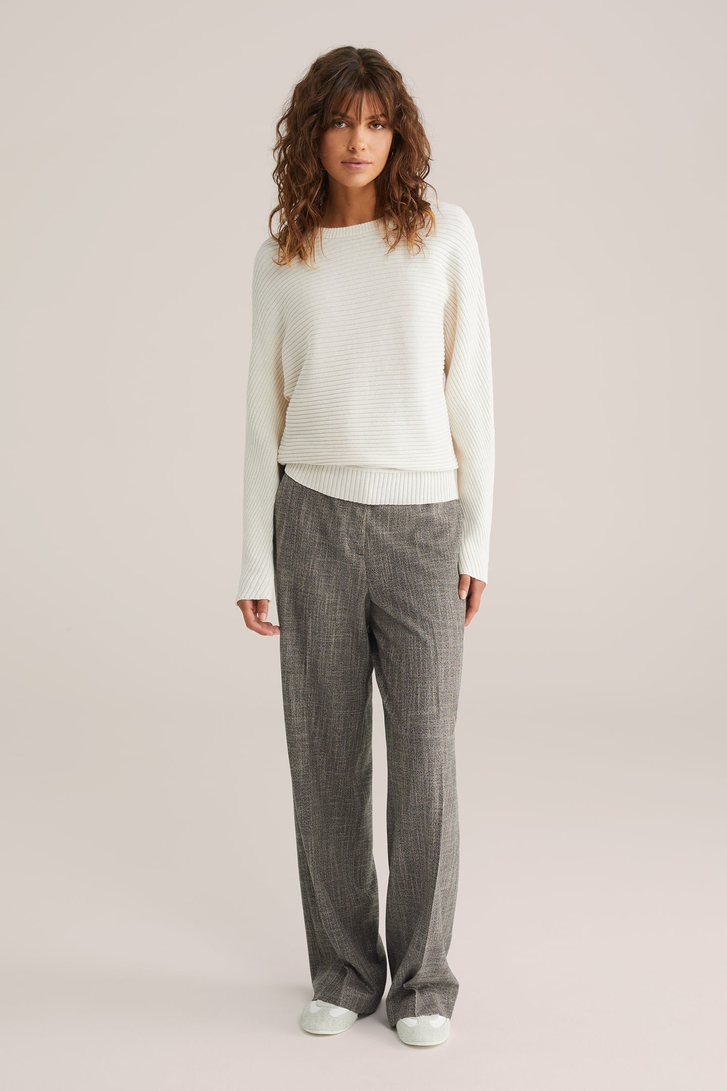KNITTED PULLOVER OFF-WHITE 2