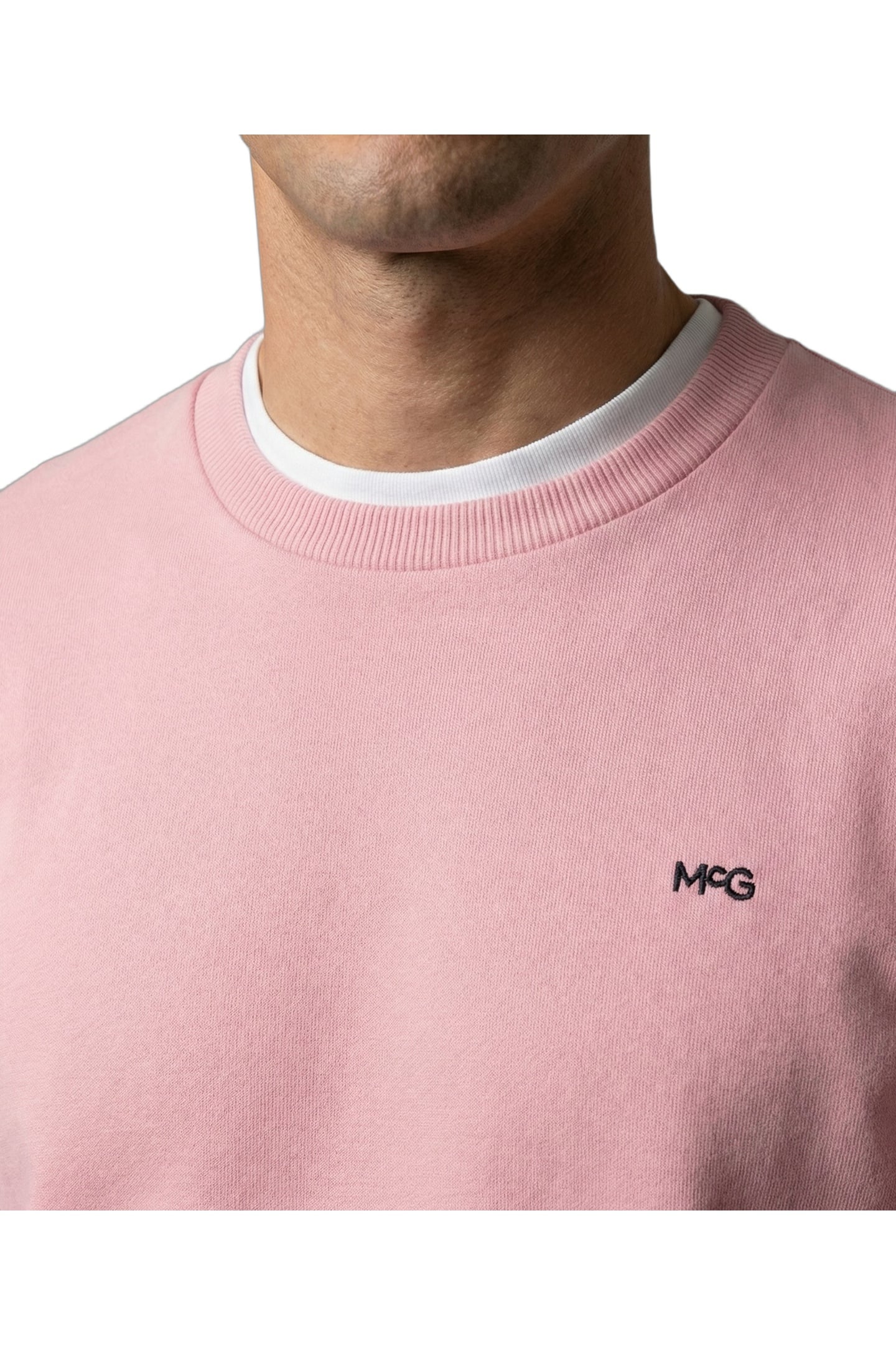 MCG LOGO CREW LIGHT PINK 6