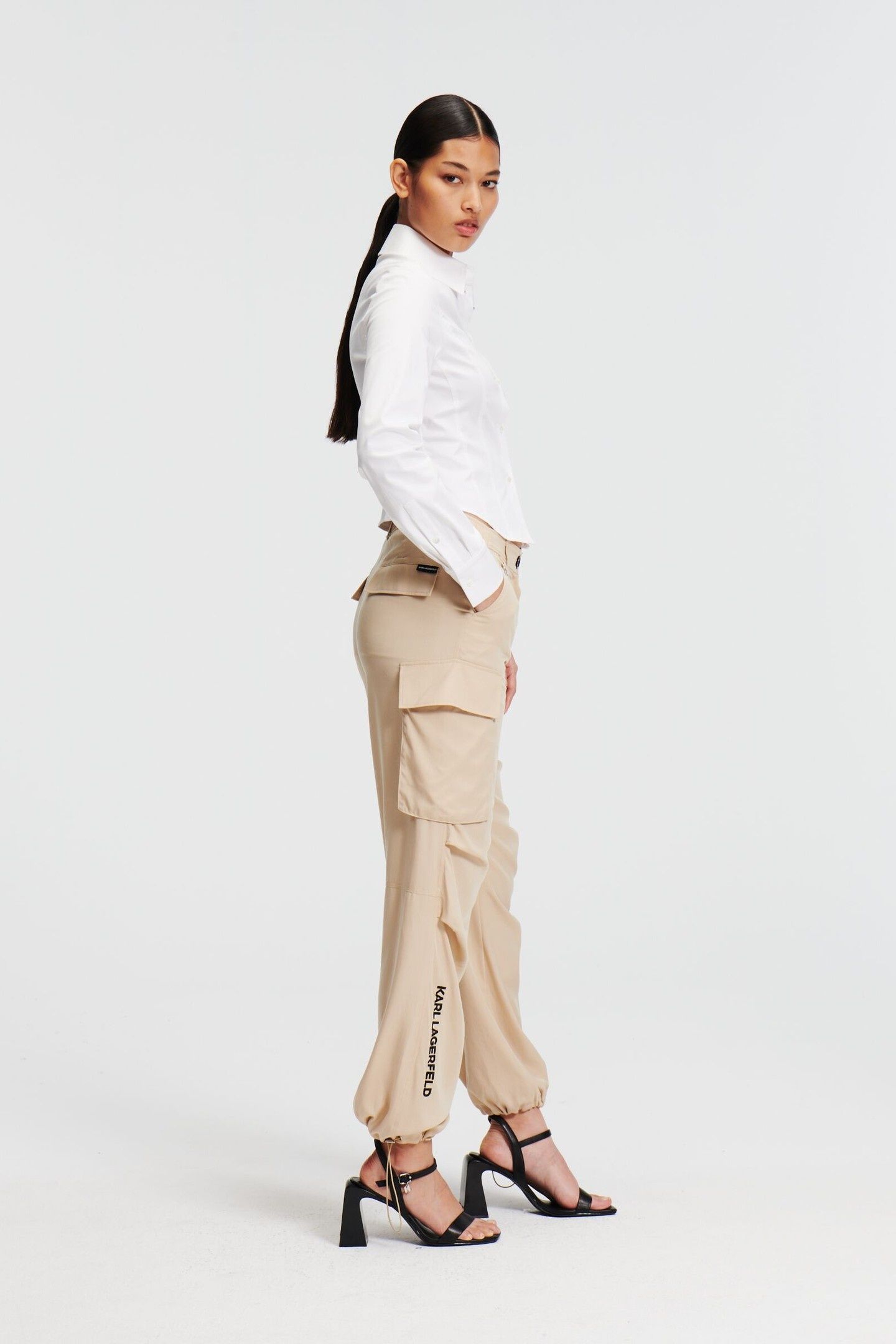 SOFT CARGO PANT BEIGE 4