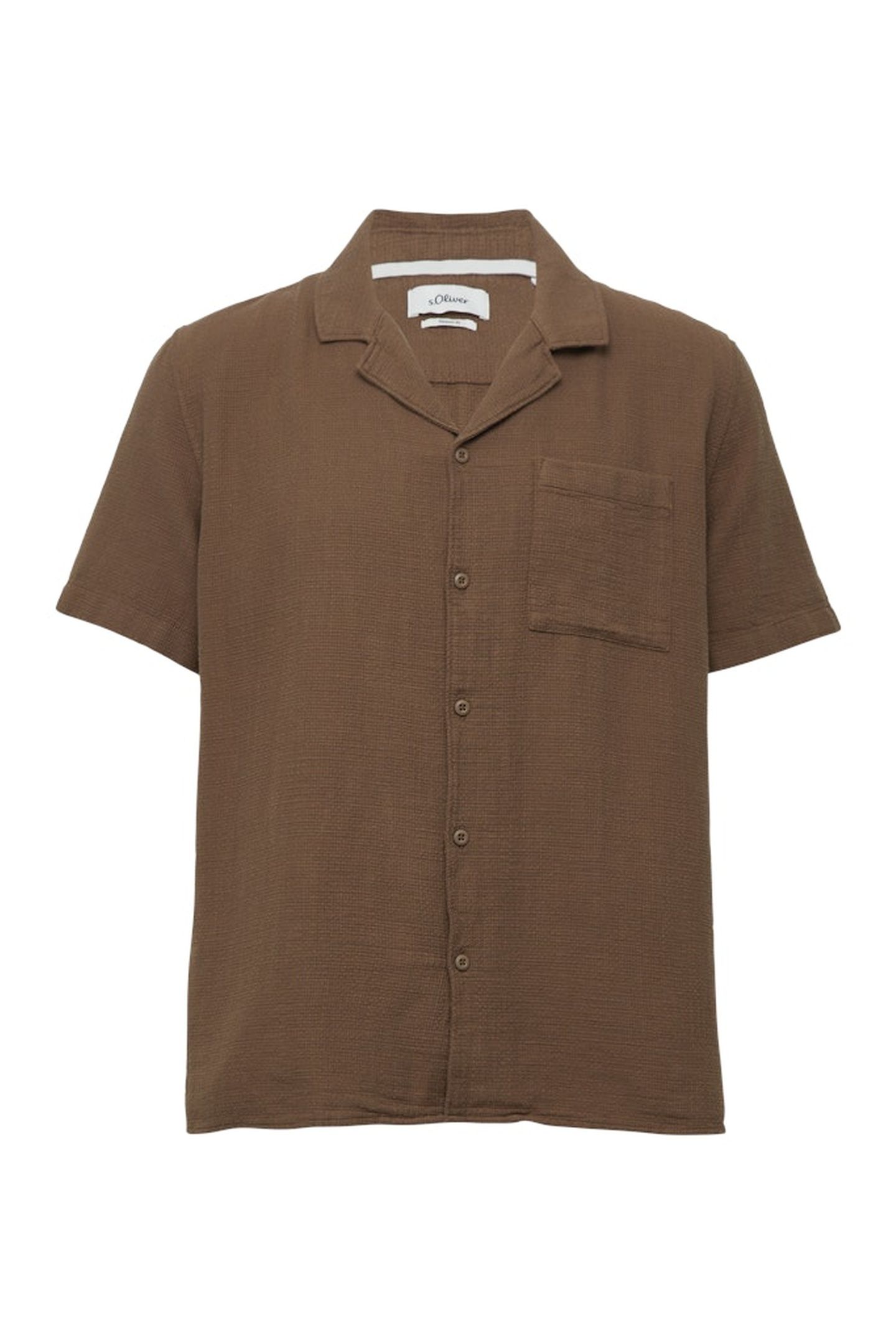 S.OLIVER SHIRTS BROWN 4