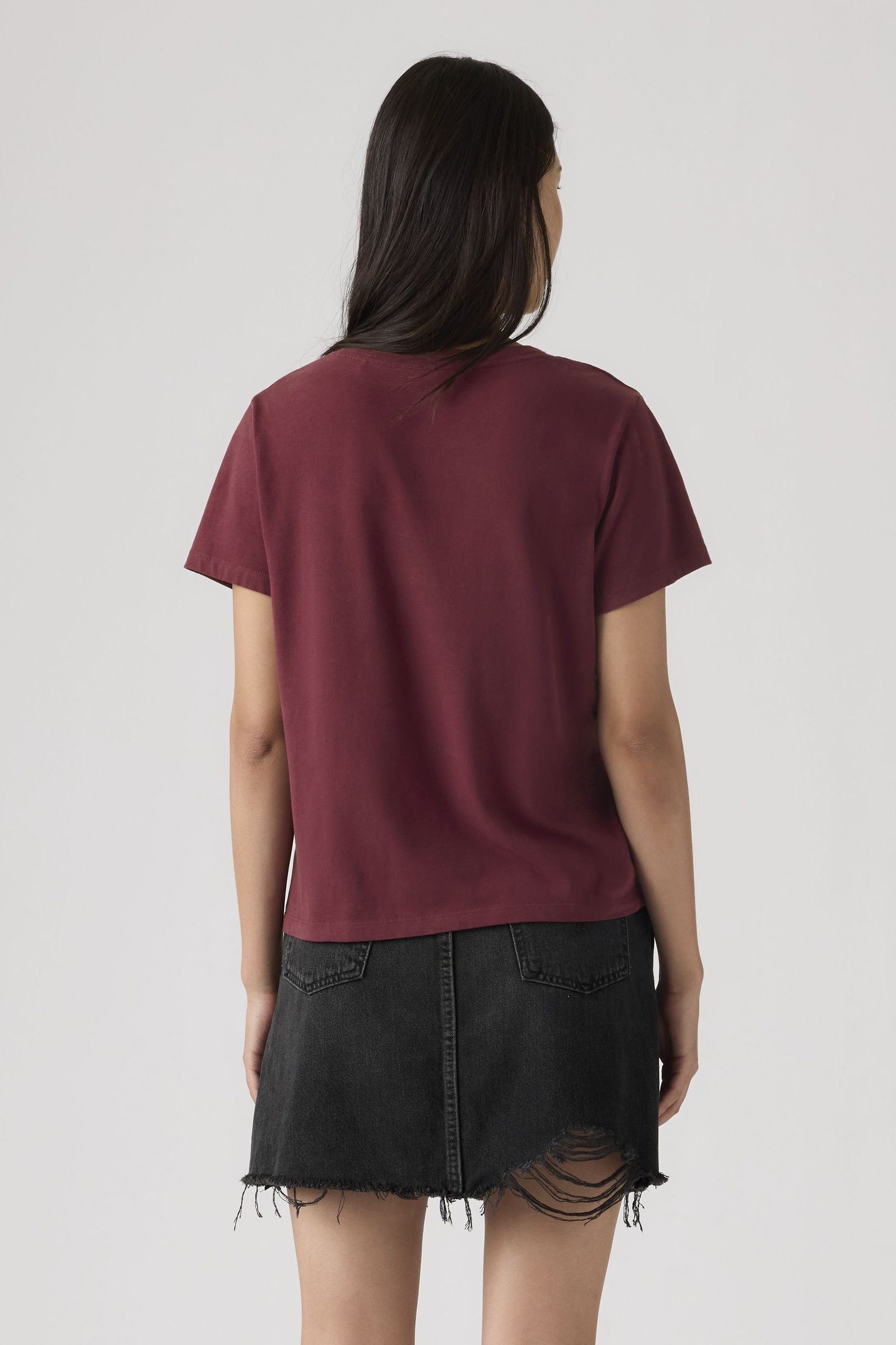 FAVORITE COTTON V-NECK TEE 5